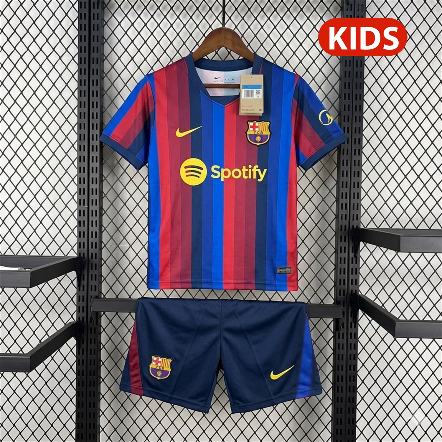 Barcelona 26-27 Spotify Home Kids Kit - ManixJersey