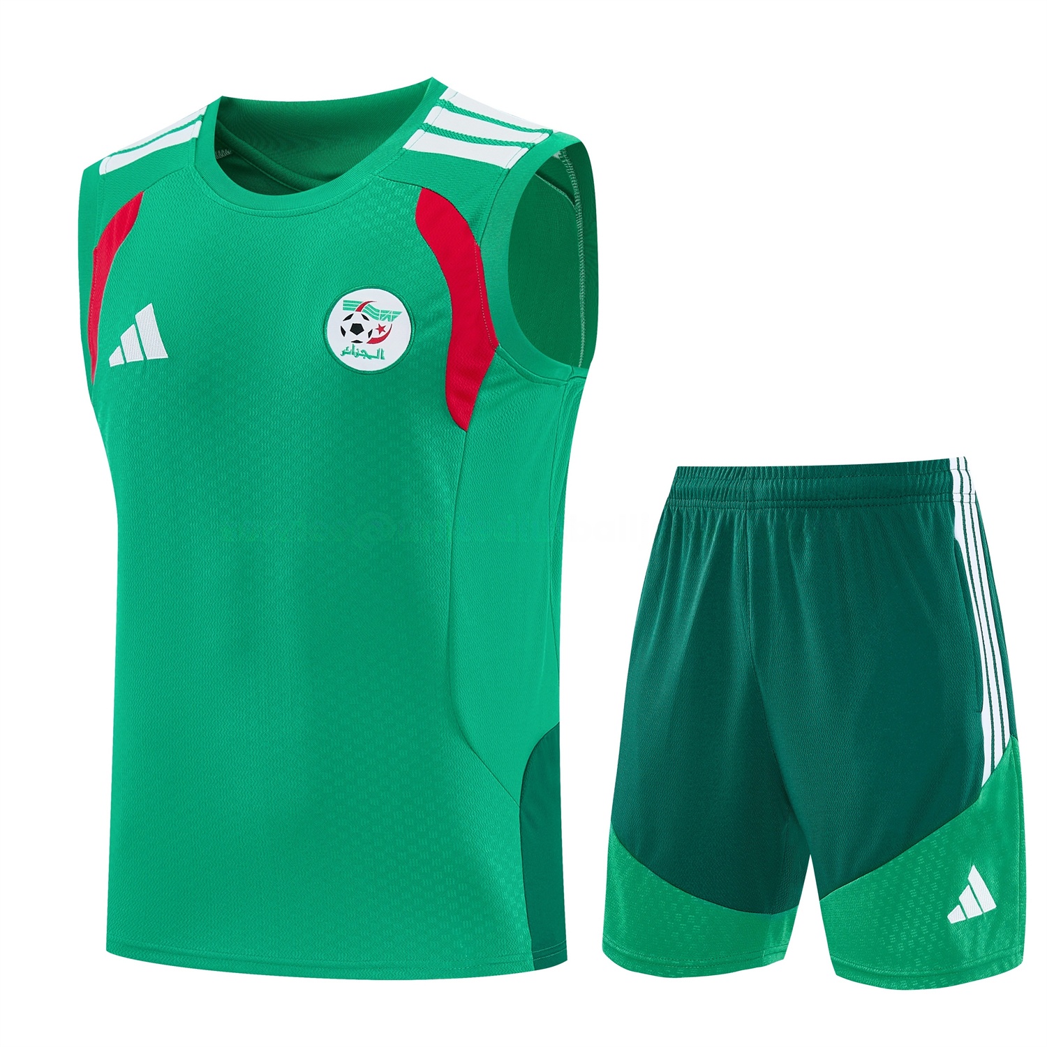 Algeria 2026 Vest Training Set - Green Vest and Shorts - ManixJersey