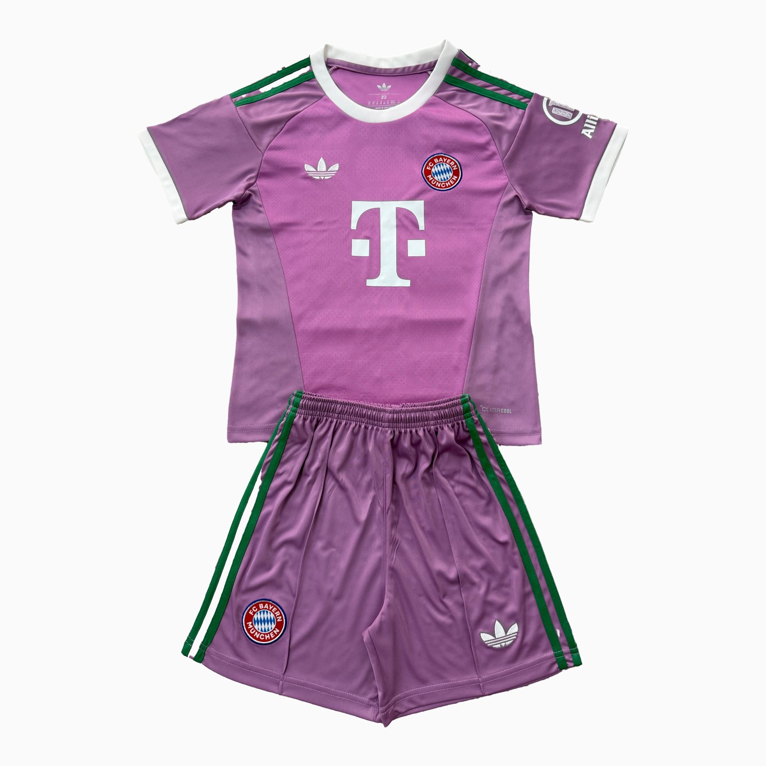 Bayern Munich 26-27 Purple Goalkeeper Men's Adult Jersey Set - Fans Version - ManixJersey