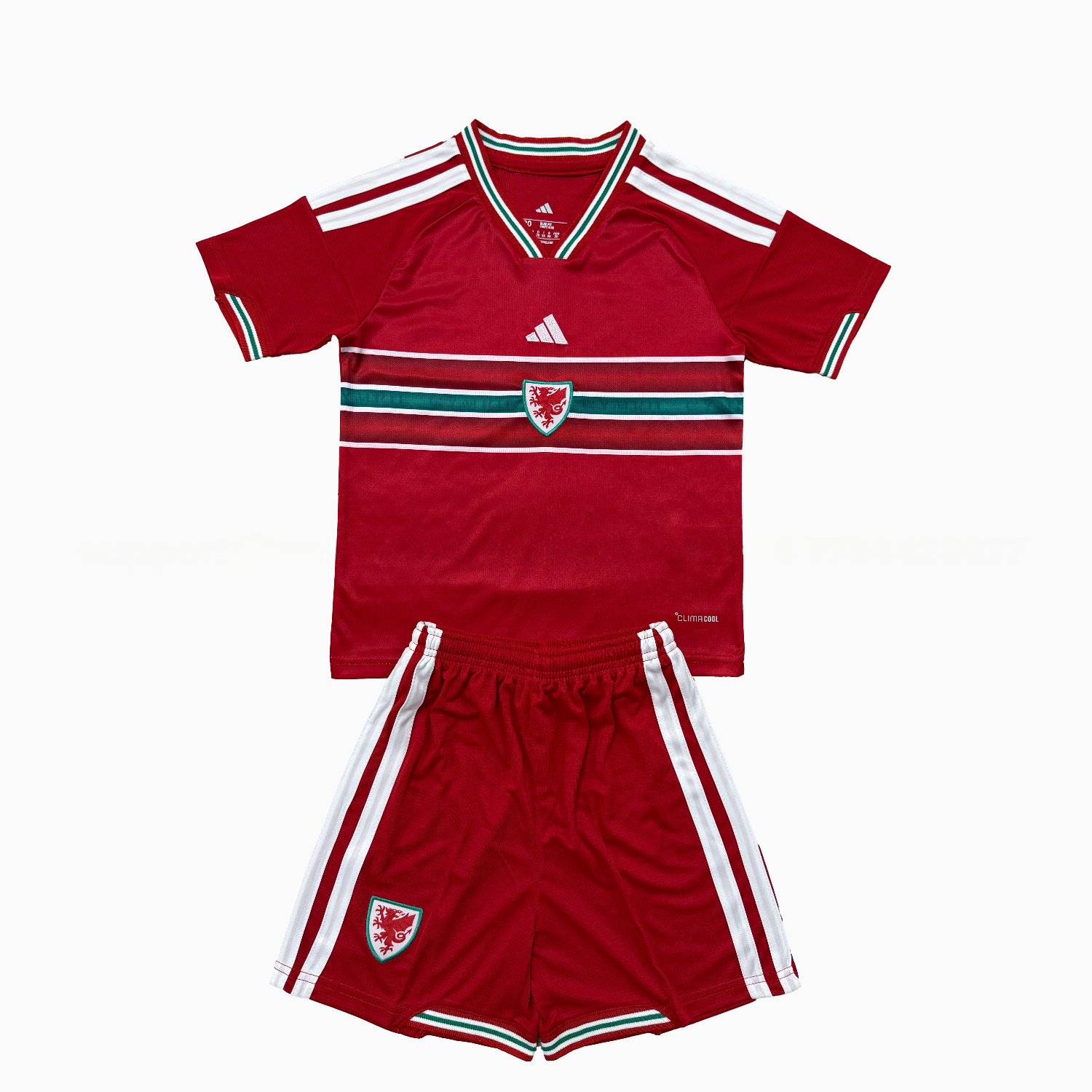 Wales 2026 Home Men's Adult Jersey Set - Fans Version - ManixJersey