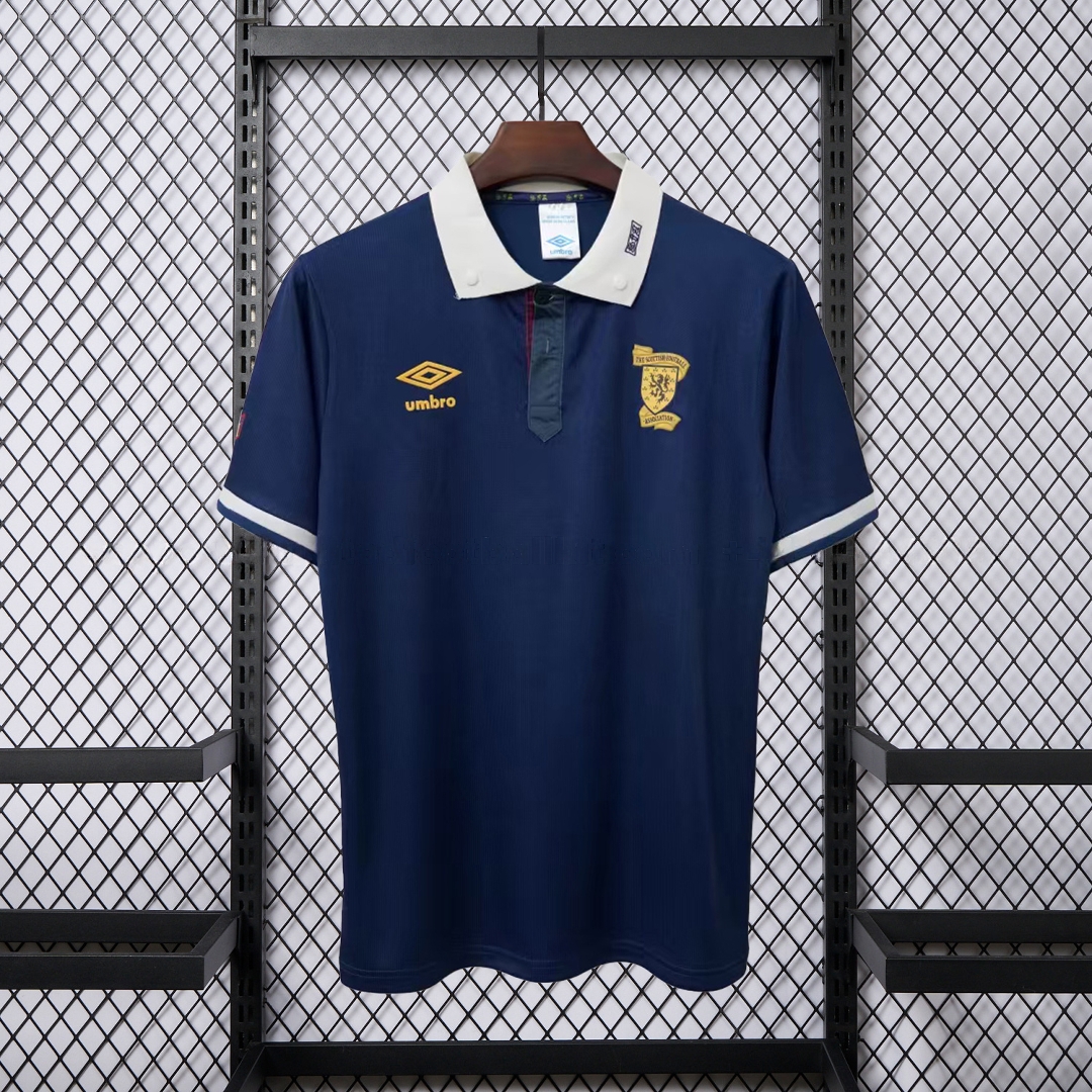 Retro S-c-o.t l.a-n.d 1988-89 Home Jersey - Fans Version - ManixJersey