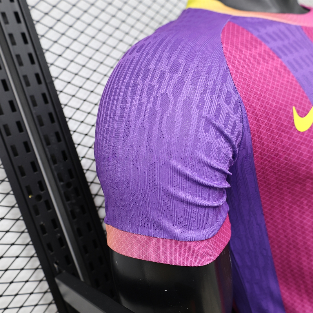 Barcelona 25-26 Purple Pink And Yellow Special Jersey - Player Version - ManixJersey