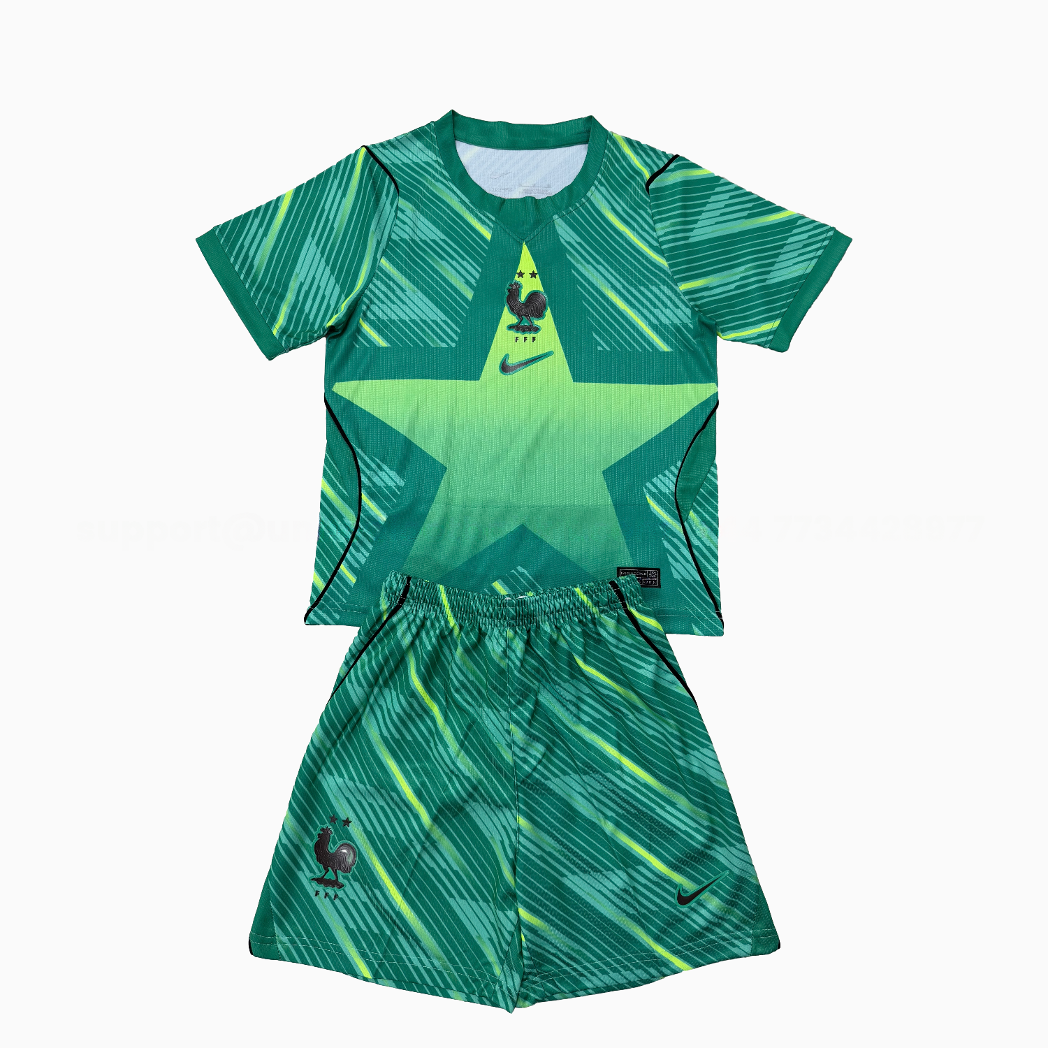 France 2026 Green Goalkeeper Men's Adult Jersey Set - Fans Version - ManixJersey