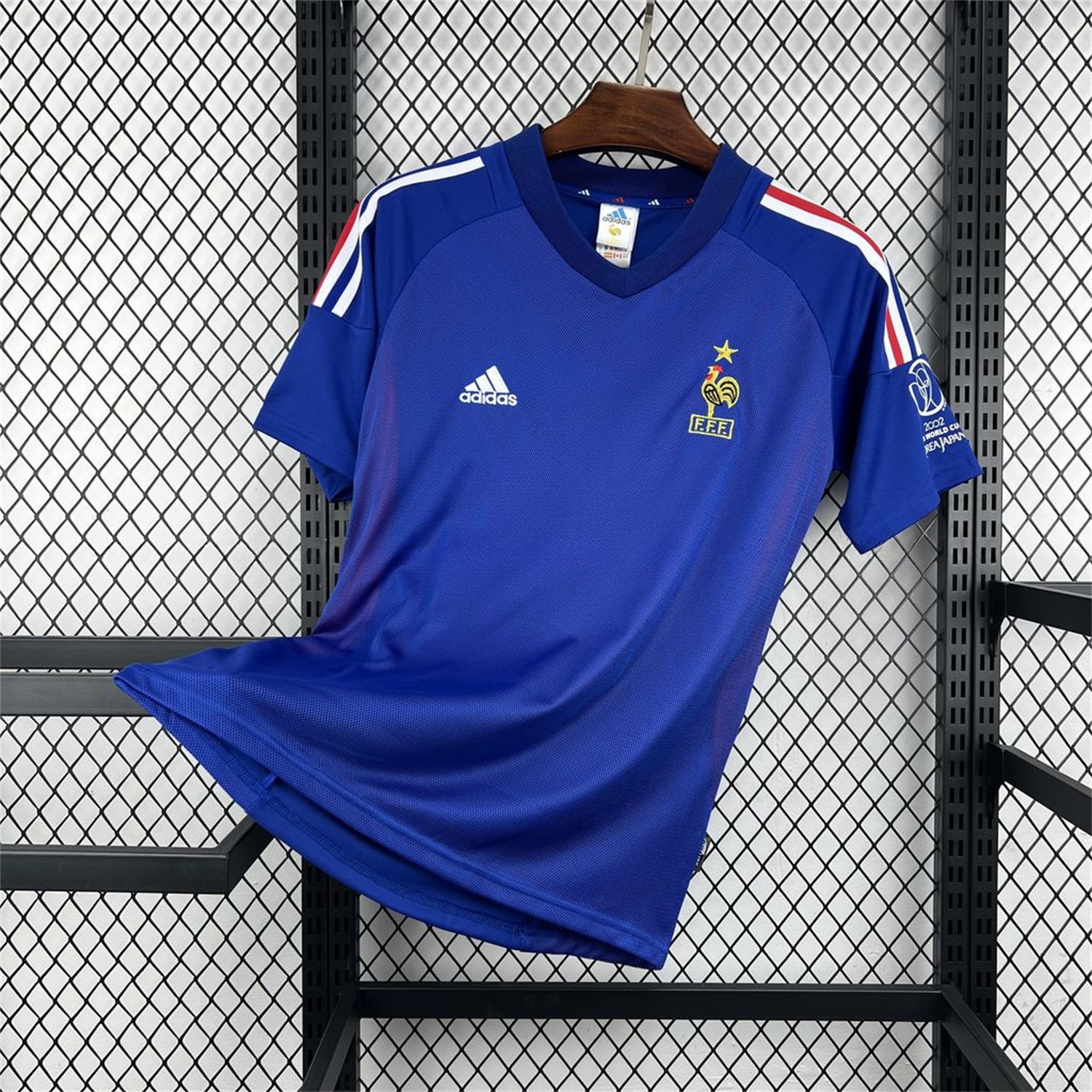 Retro France 2002 Home Jersey - Fans Version - ManixJersey