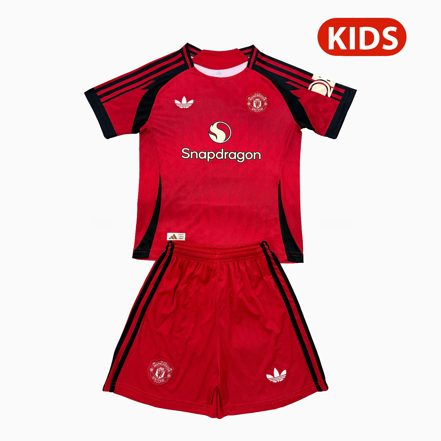 Manchester United 25-26 Red Concept Kids Kit - ManixJersey