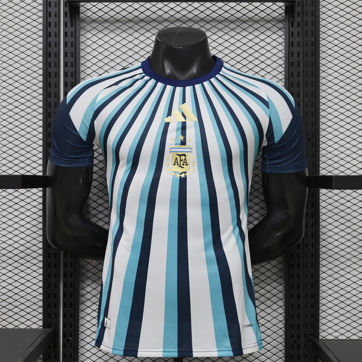 Argentina 2026 Blue Rays Pre-Match Training Kit - Player Version - ManixJersey