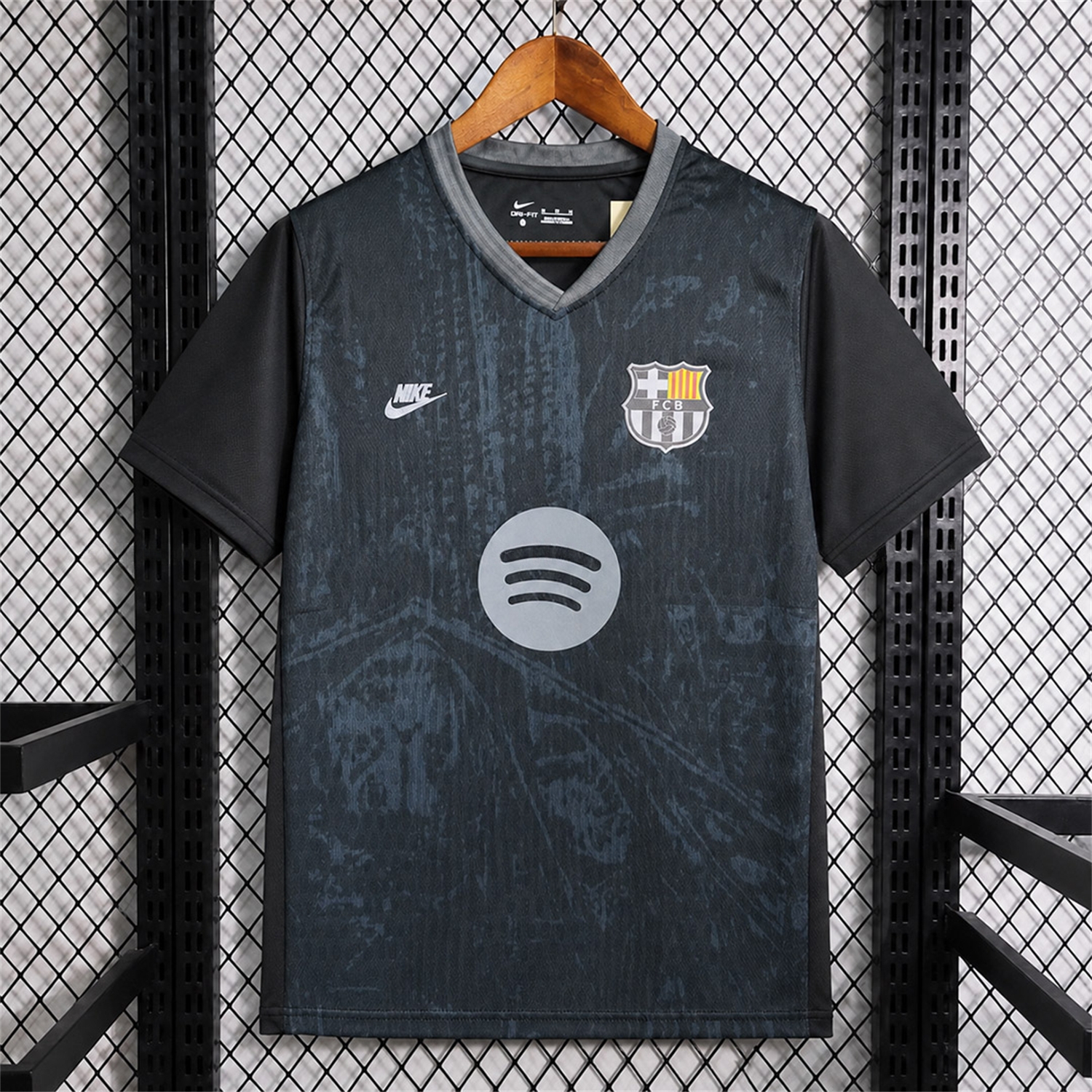 Barcelona 26-27 Solid Dark Gray Special Jersey - Fans Version - ManixJersey