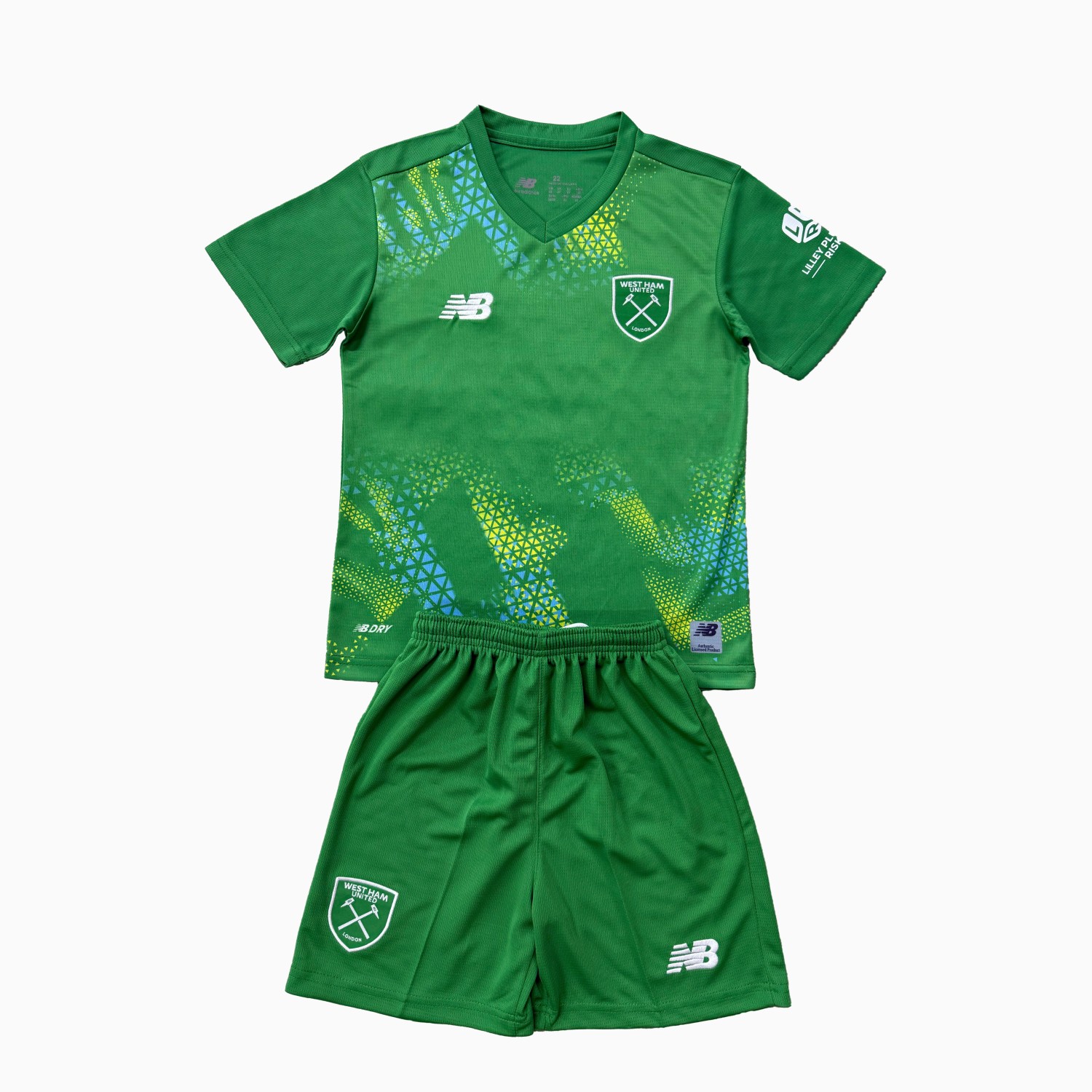 West Ham United 26-27 Green Goalkeeper Kids Kit - ManixJersey