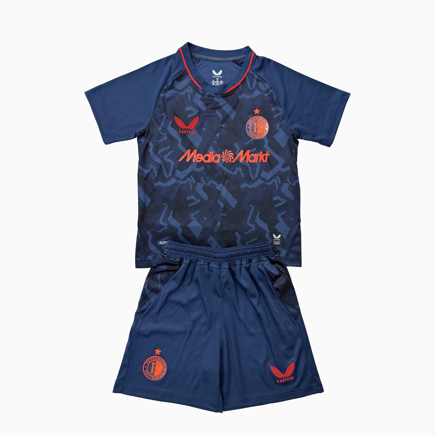 Feyenoord 26-27 Third Navy Men's Adult Jersey Set - Fans Version - ManixJersey