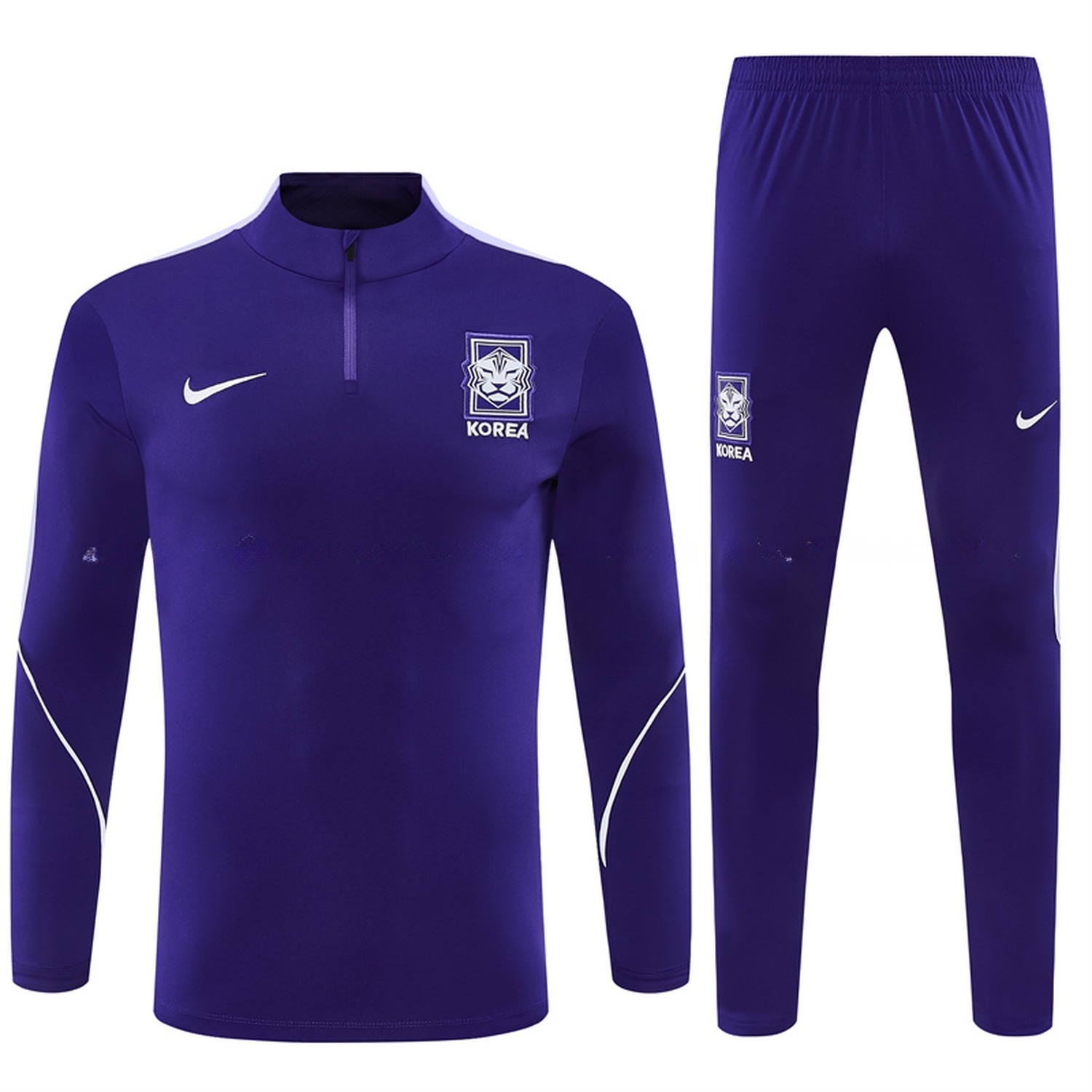 South Korea 2026 Long Sleeve Training Set - Purple Top & Purple Pants - ManixJersey