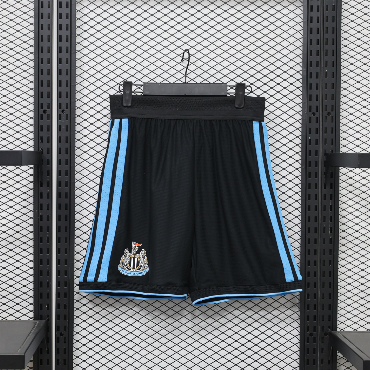 Newcastle United 26-27 Home Black Shorts - Player Version - ManixJersey