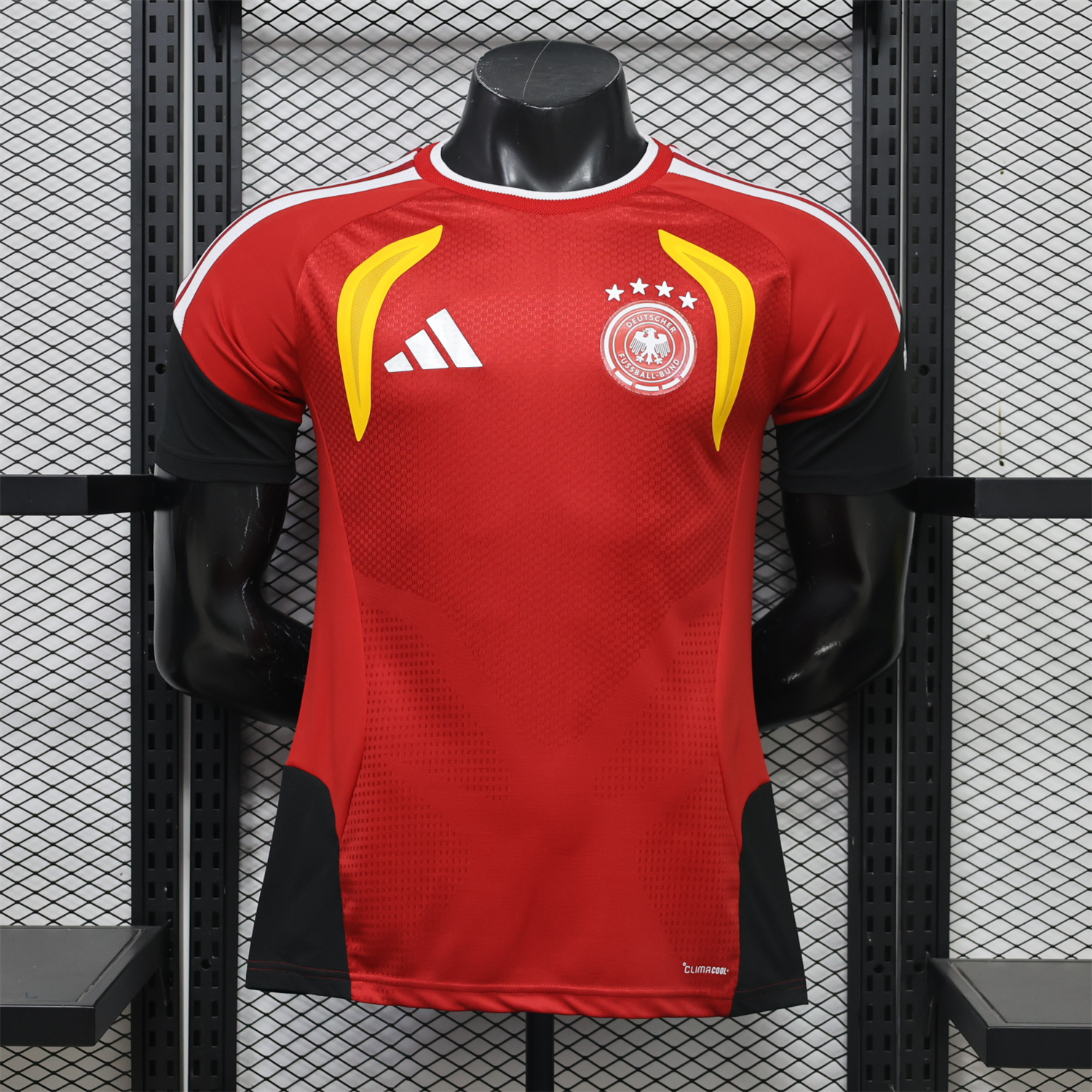Germany 2026 Red Short-Sleeve Training Jersey - Player Version - ManixJersey
