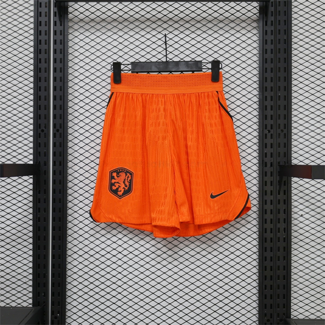 Netherlands 2026 Home Shorts - Player Version - ManixJersey