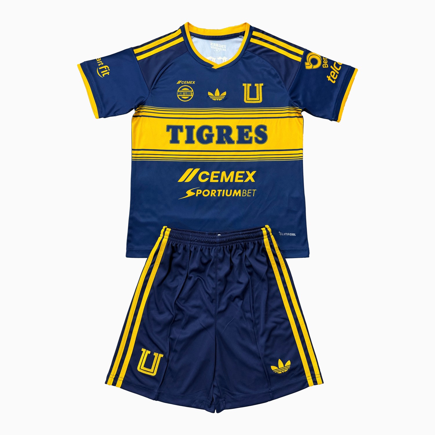 Tigres UANL 26-27 Away Men's Adult Jersey Set - Fans Version - ManixJersey