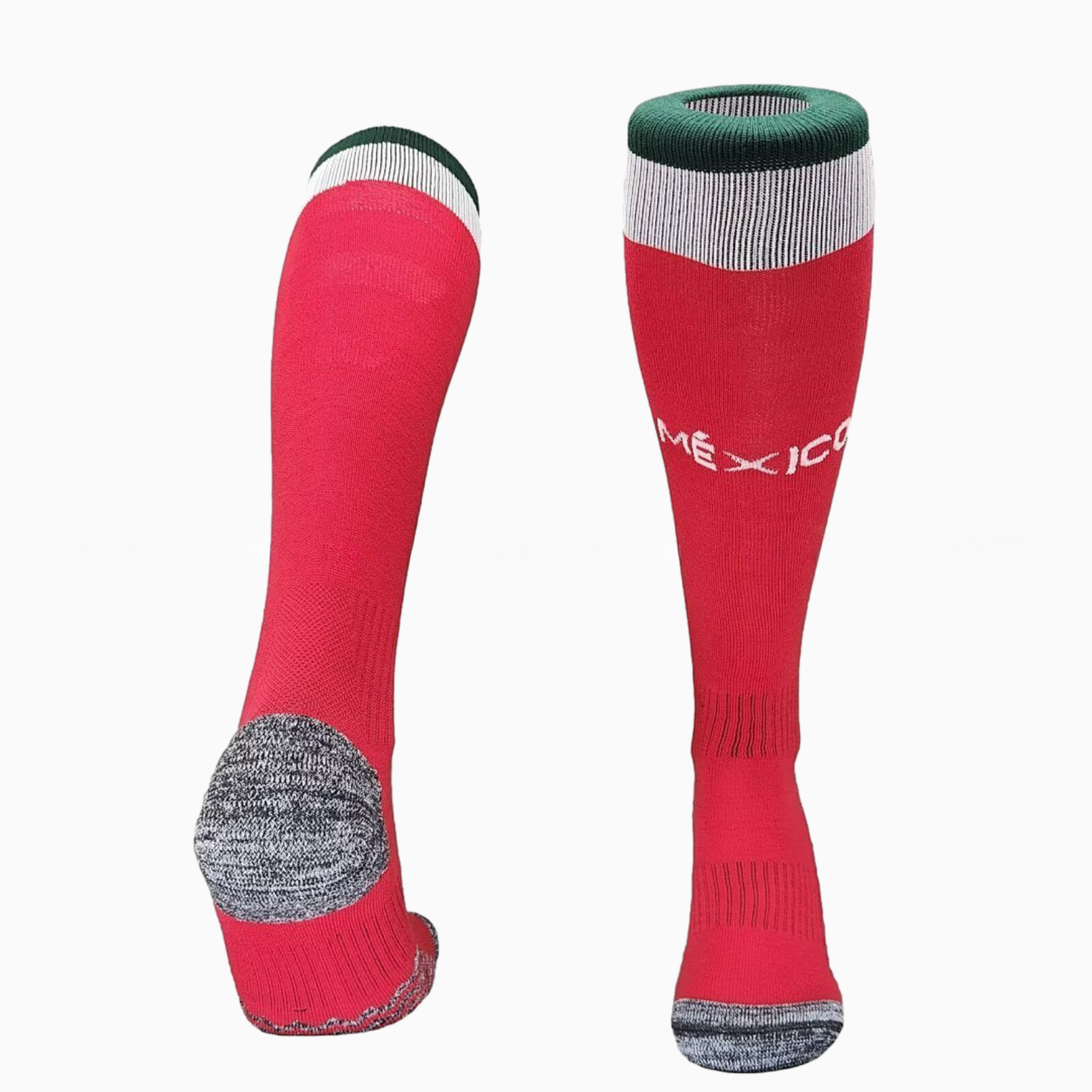 Mexico 2026 Home Socks - Red - ManixJersey