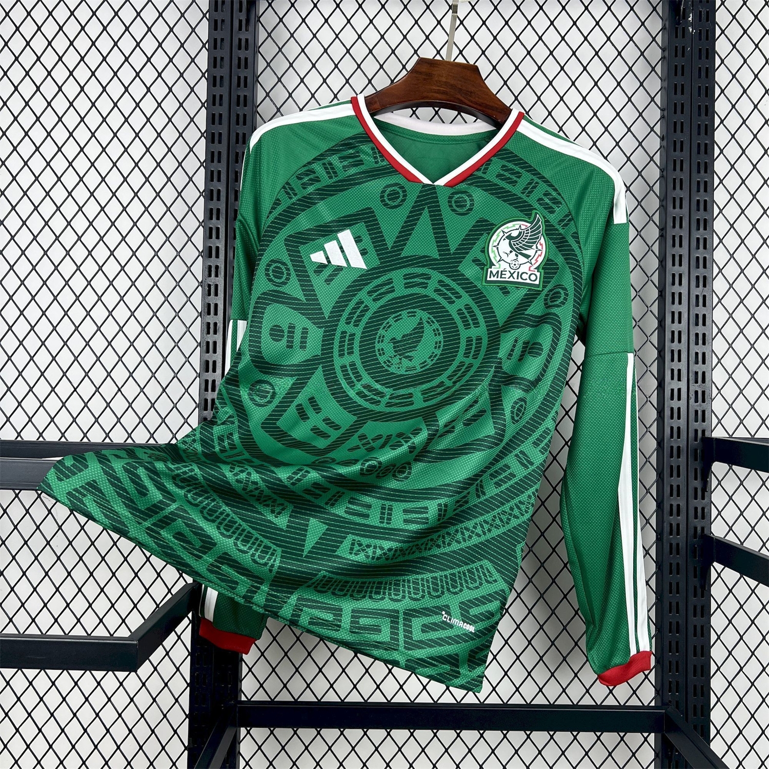 Mexico 2026 Home Long Sleeves Jersey - Fans Version - ManixJersey