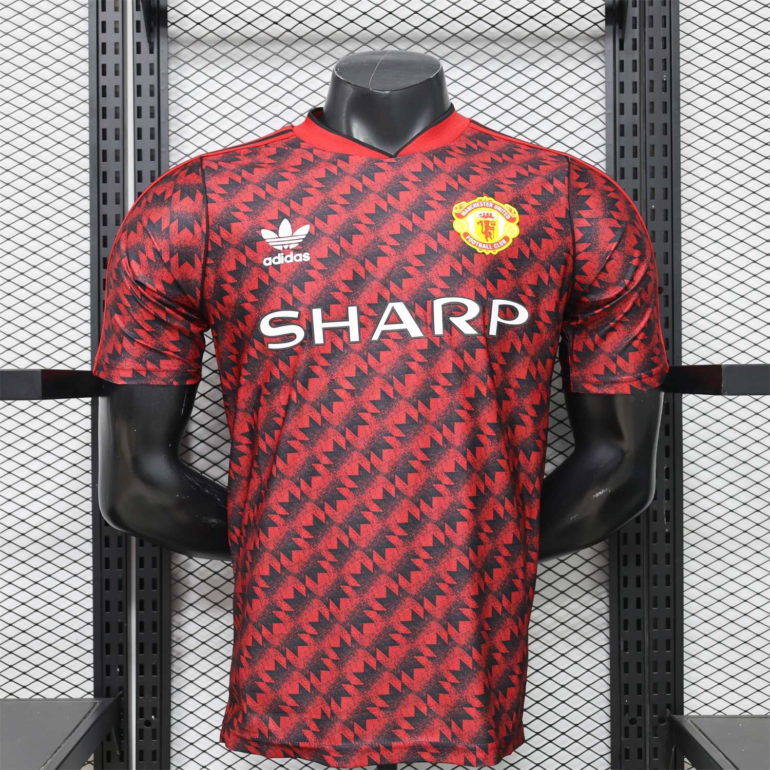 Manchester United 26-27 Terrace Icon Retro Casual Style Red Jersey - Player Version - ManixJersey