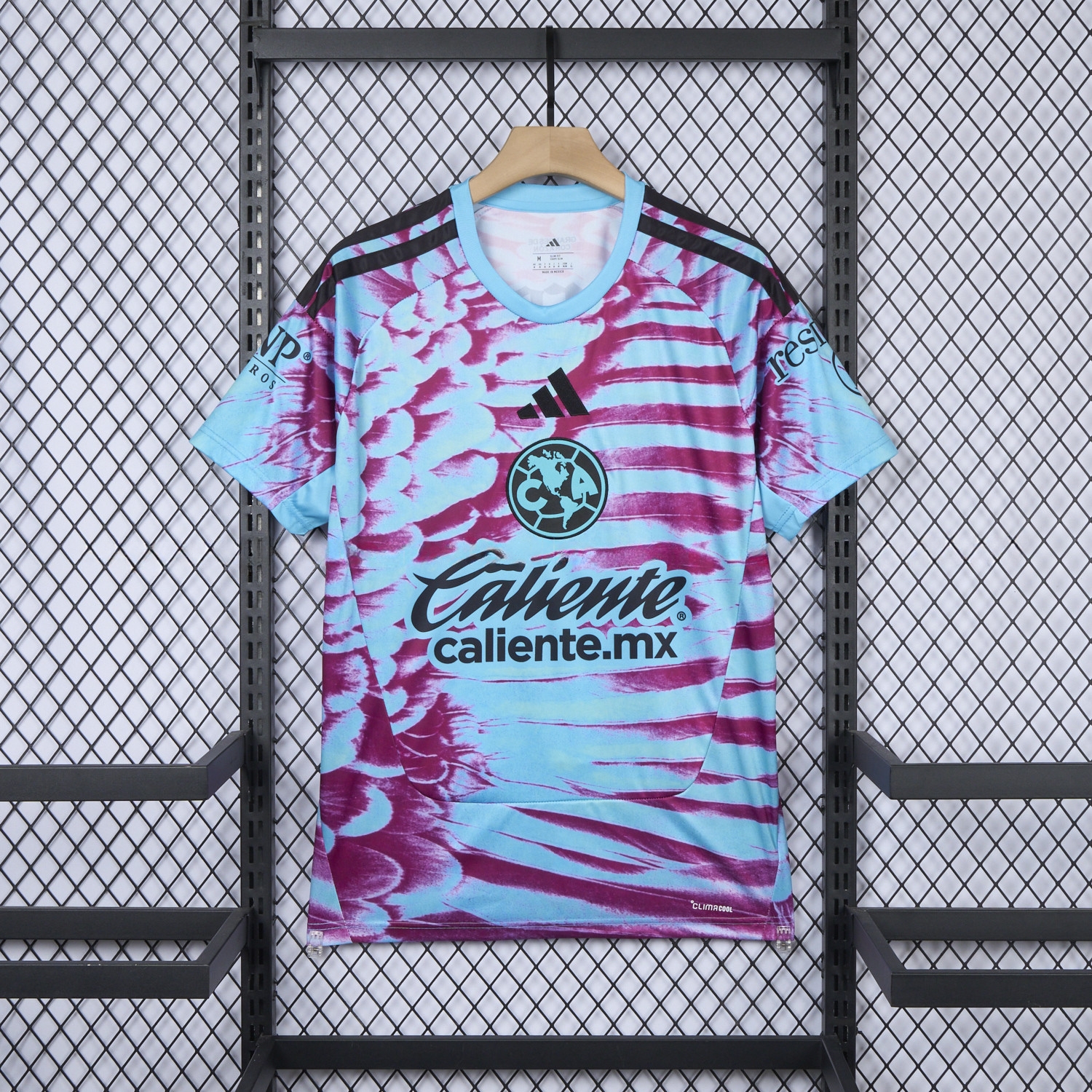 America 26-27 Pink And Blue Goalkeeper Jersey - Fans Version - ManixJersey