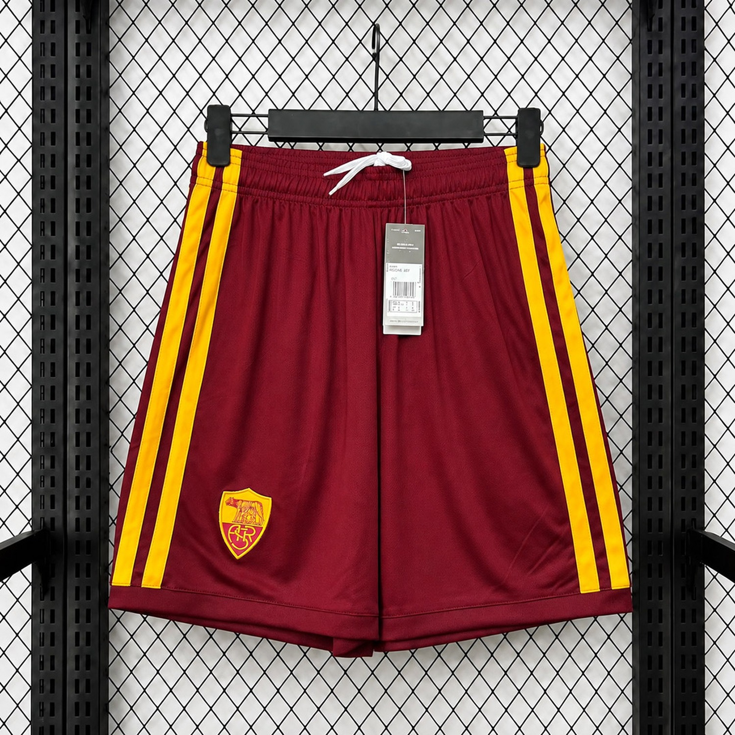 AS Roma 26-27 Home Shorts - Fans Version - ManixJersey