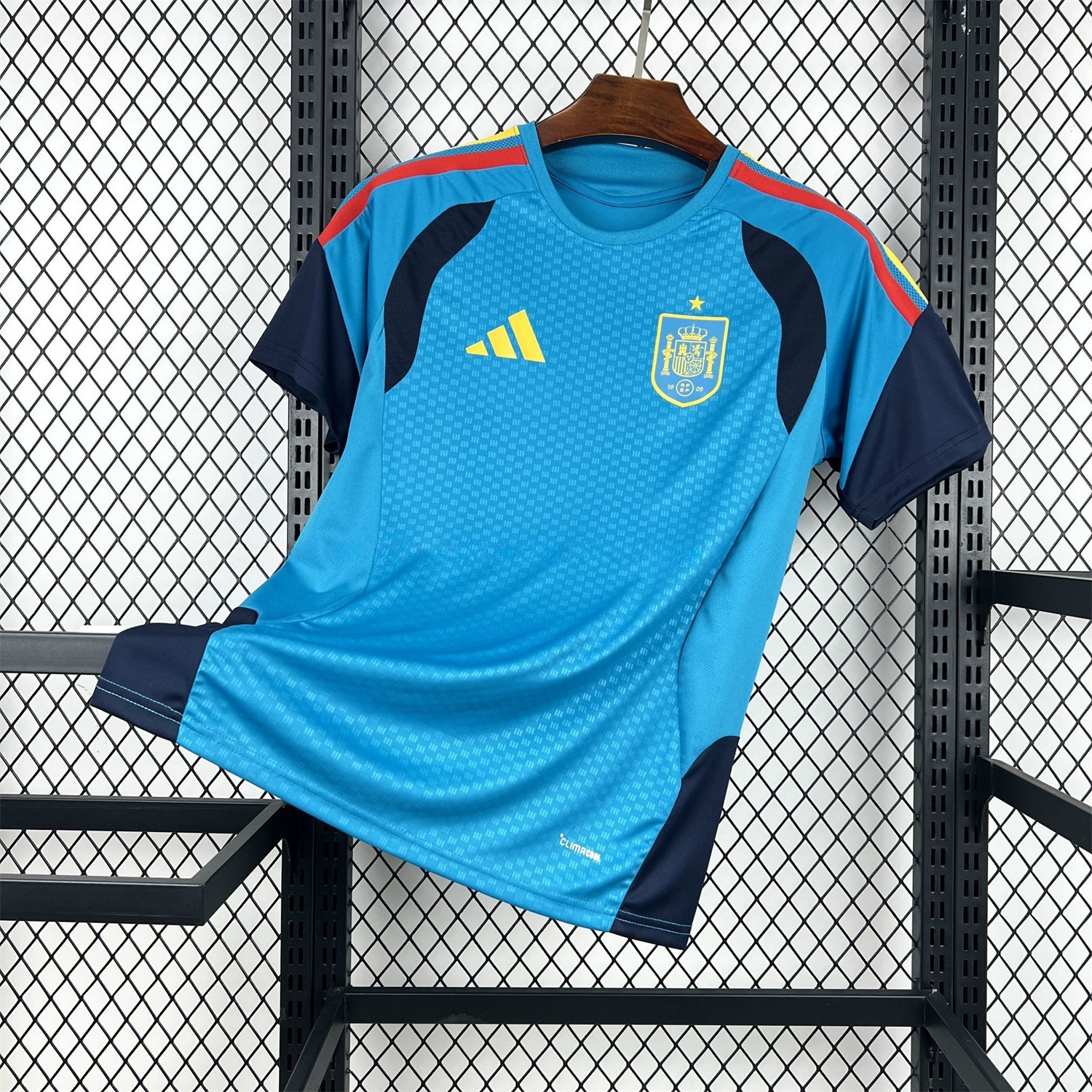 Spain 2026 Lake Blue Pre-Match Training Jersey - Fans Version - ManixJersey