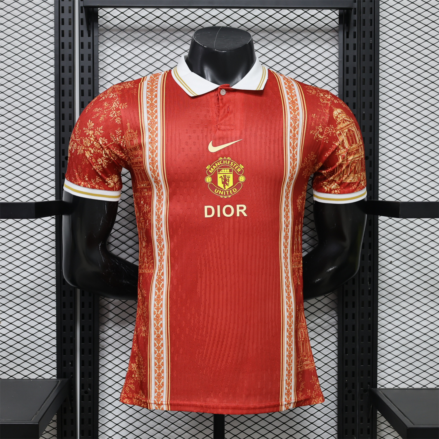 Manchester United 26-27 x DIOR Red Special Jersey - Player Version - ManixJersey