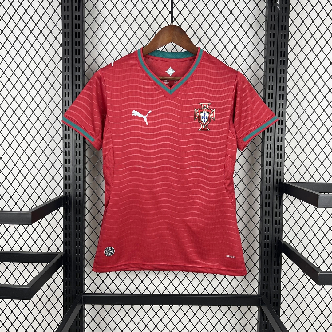 Women's Portugal 2026 Home Jersey - ManixJersey