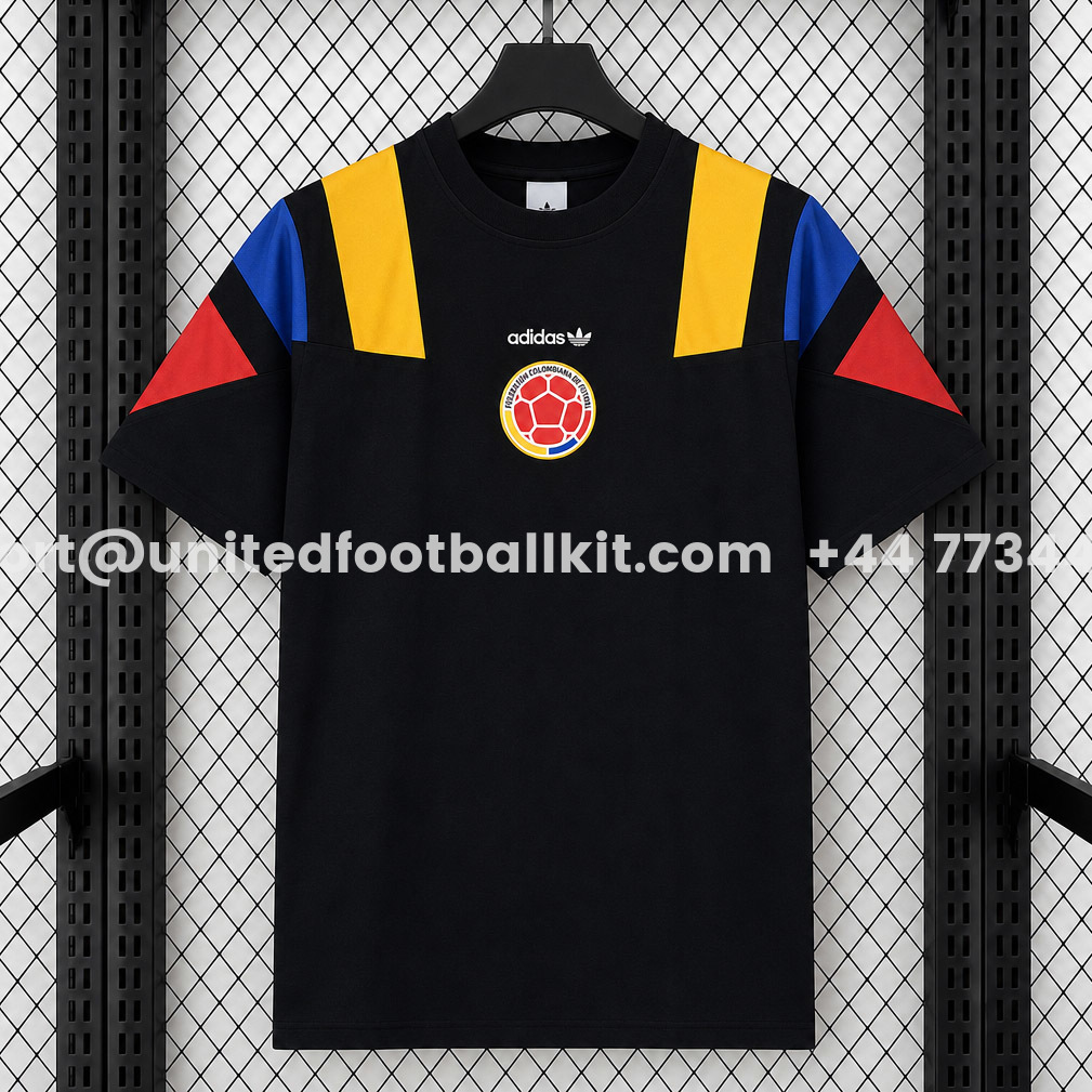 Colombia 2026 EQT Cotton Black Special Jersey - Fans Version - ManixJersey
