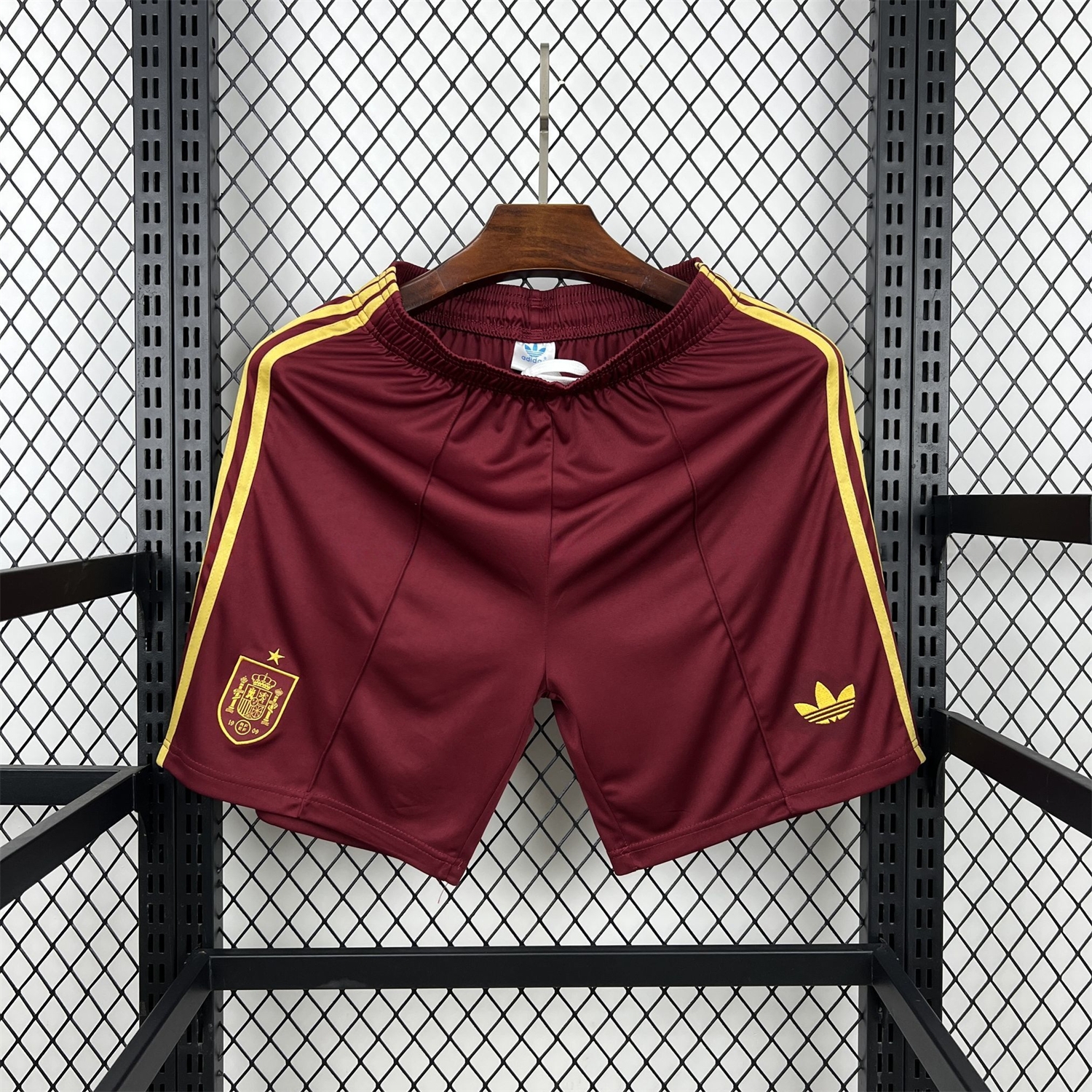 Spain 2026 Away Red Shorts - Fans Version - ManixJersey