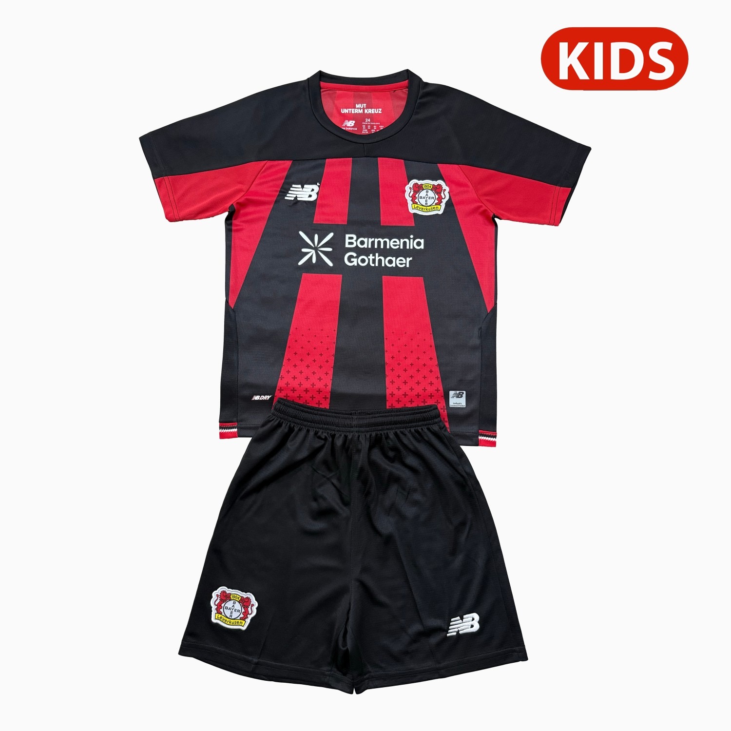 Bayer 04 Leverkusen 26-27 Home Kids Kit - ManixJersey
