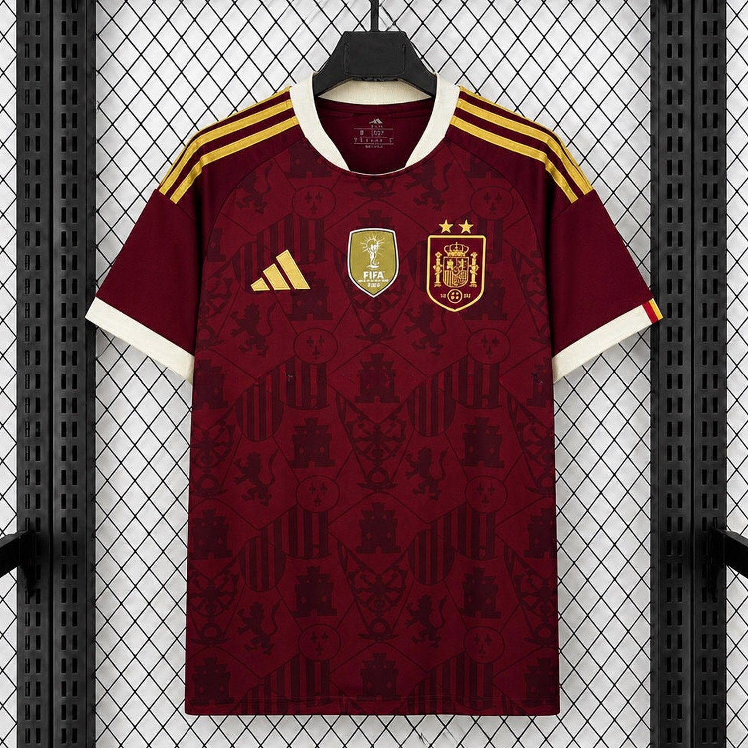 【Two-Crown Star】Spain 2026 World Cup Champions Maroon Special Jersey - Fans Version - ManixJersey