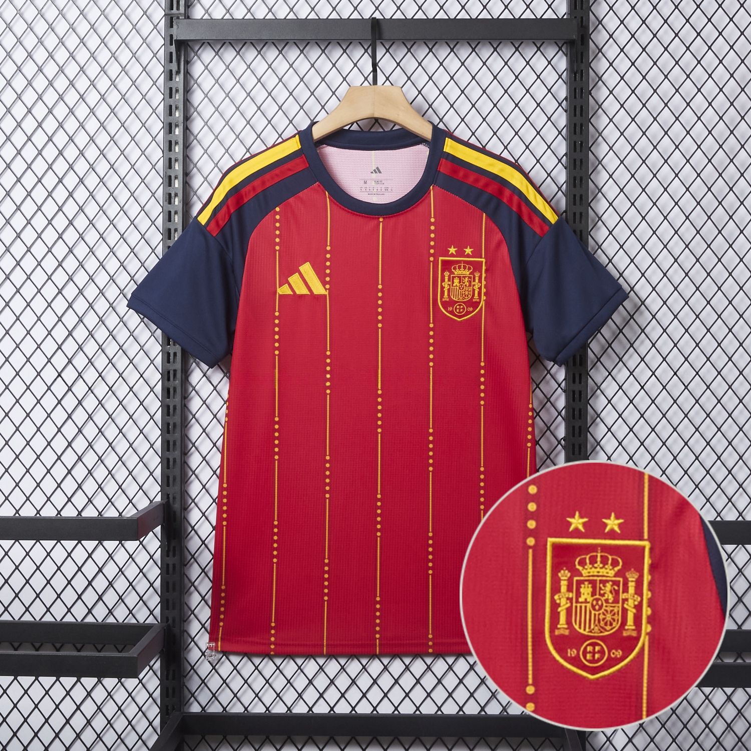 【Two-Crown Star】Spain 2026 Home Jersey - Fans Version - ManixJersey