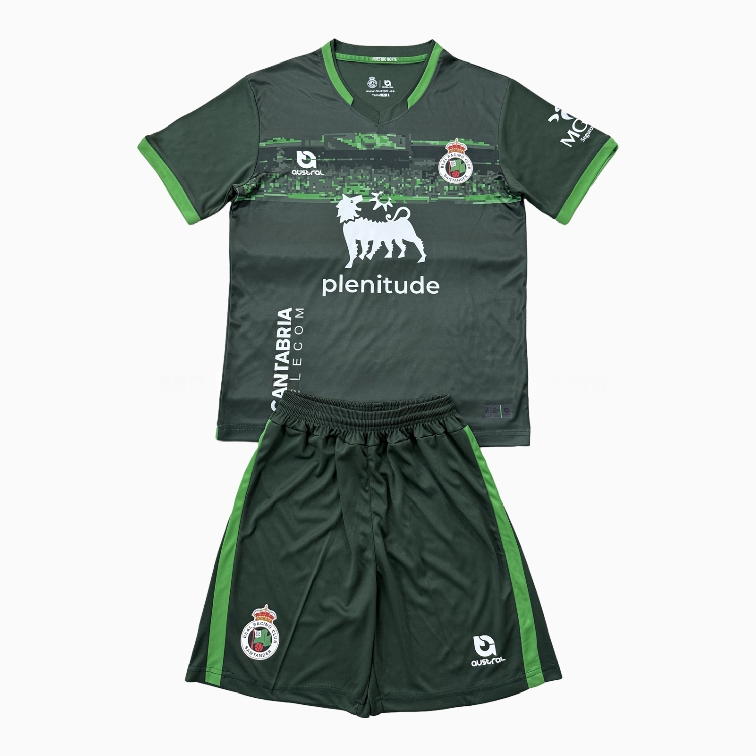 Racing de Santander 25-26 Away Men's Adult Jersey Set - Fans Version - ManixJersey