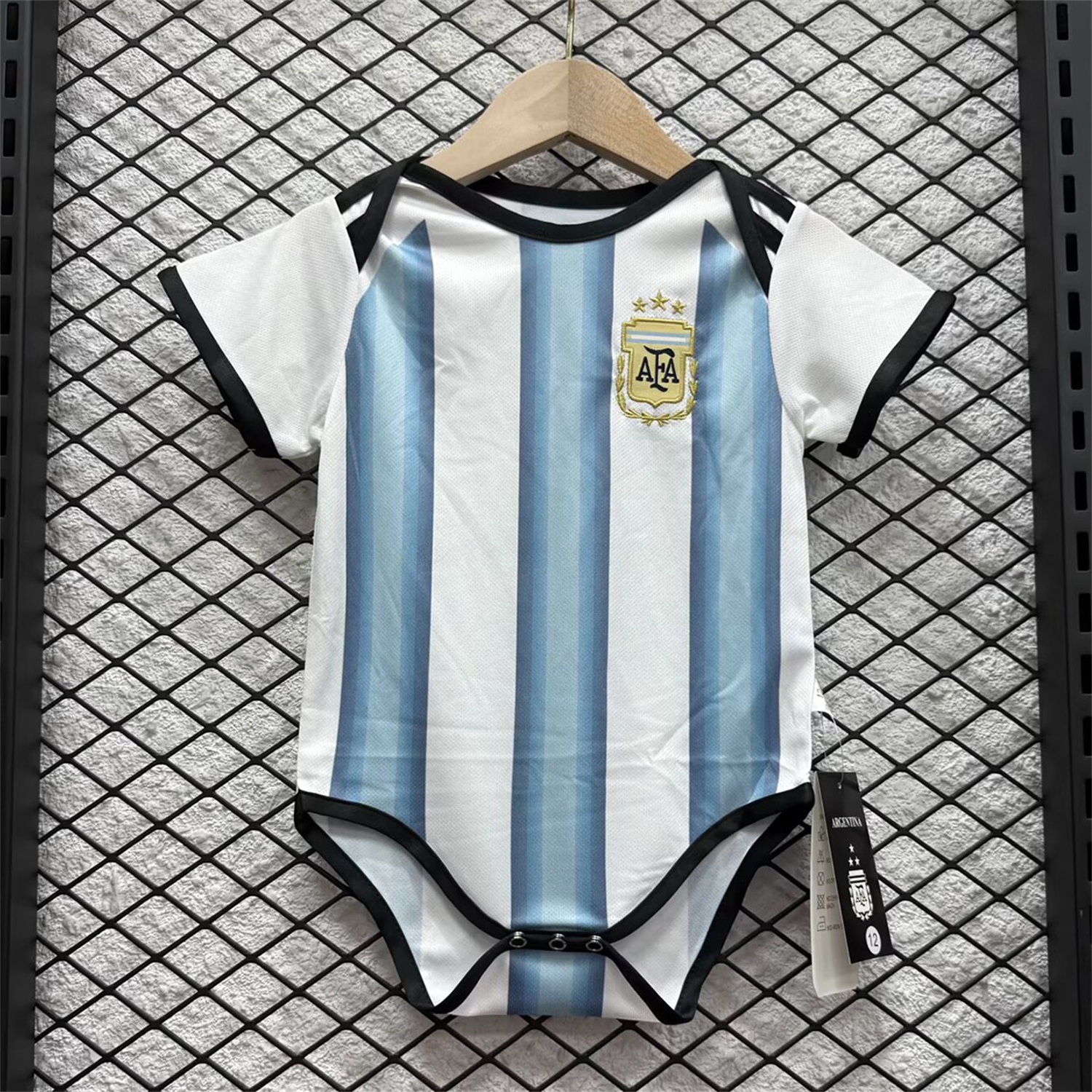 Argentina 2026 Home Baby Crawling Suit - ManixJersey
