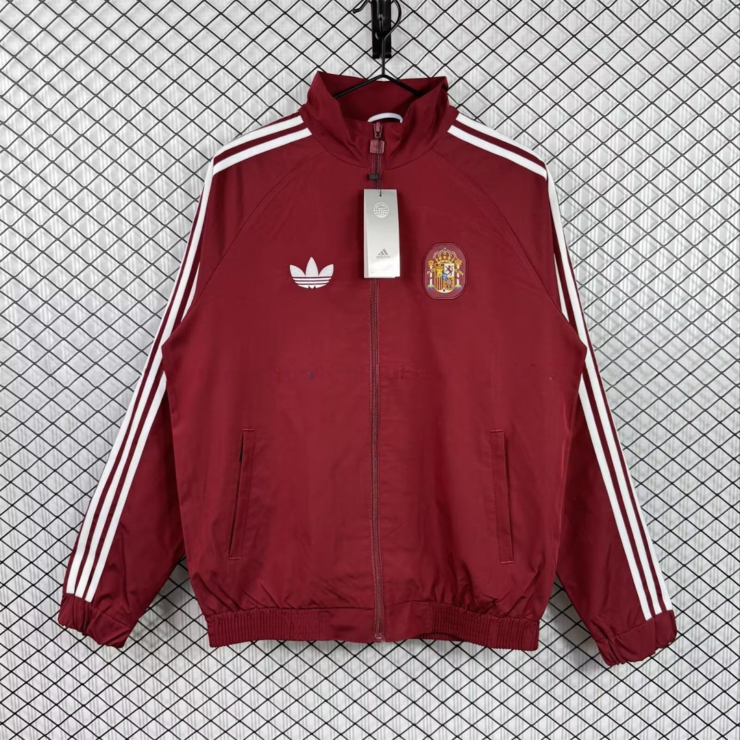 Spain 2026 Windbreaker Jacket - Red - ManixJersey