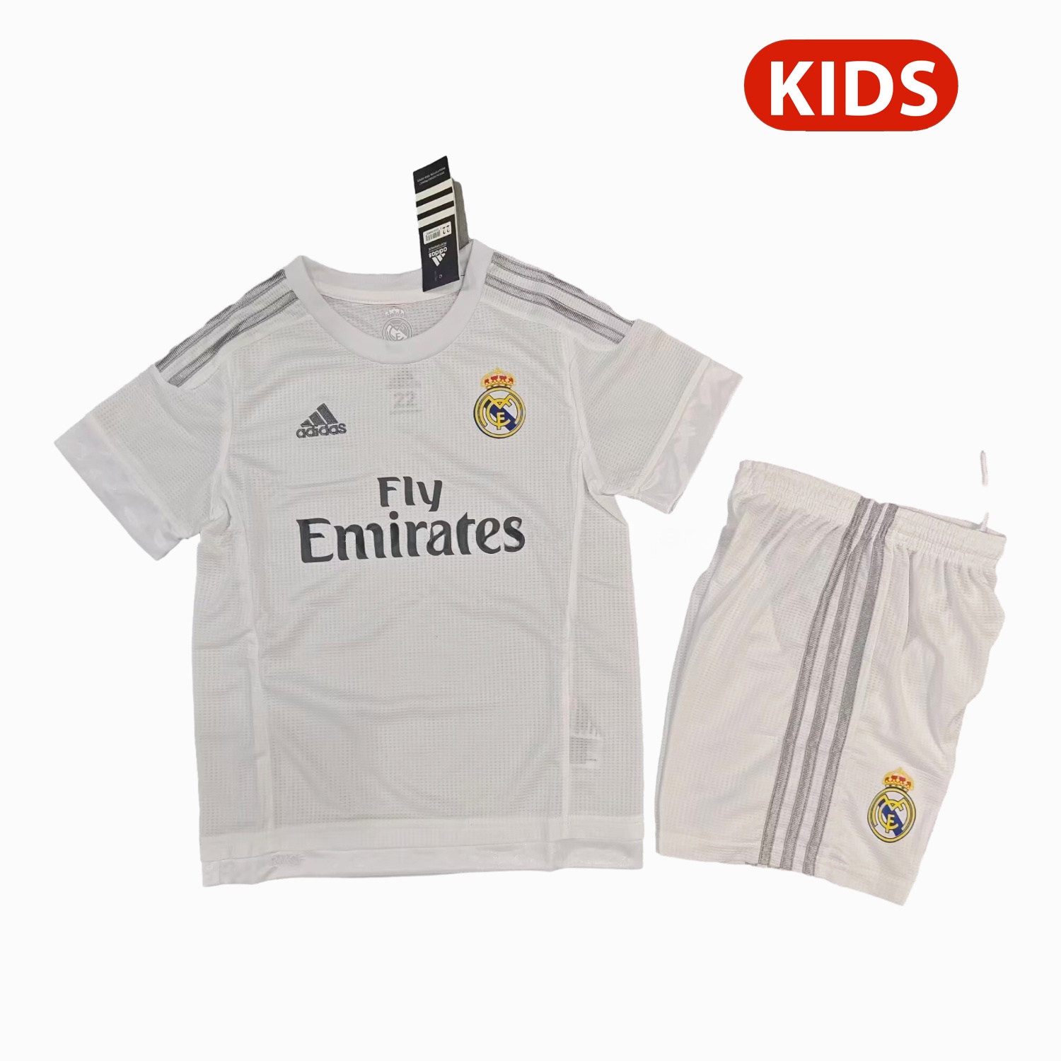 Retro Real Madrid 2015-16 Home Kids Kit - ManixJersey