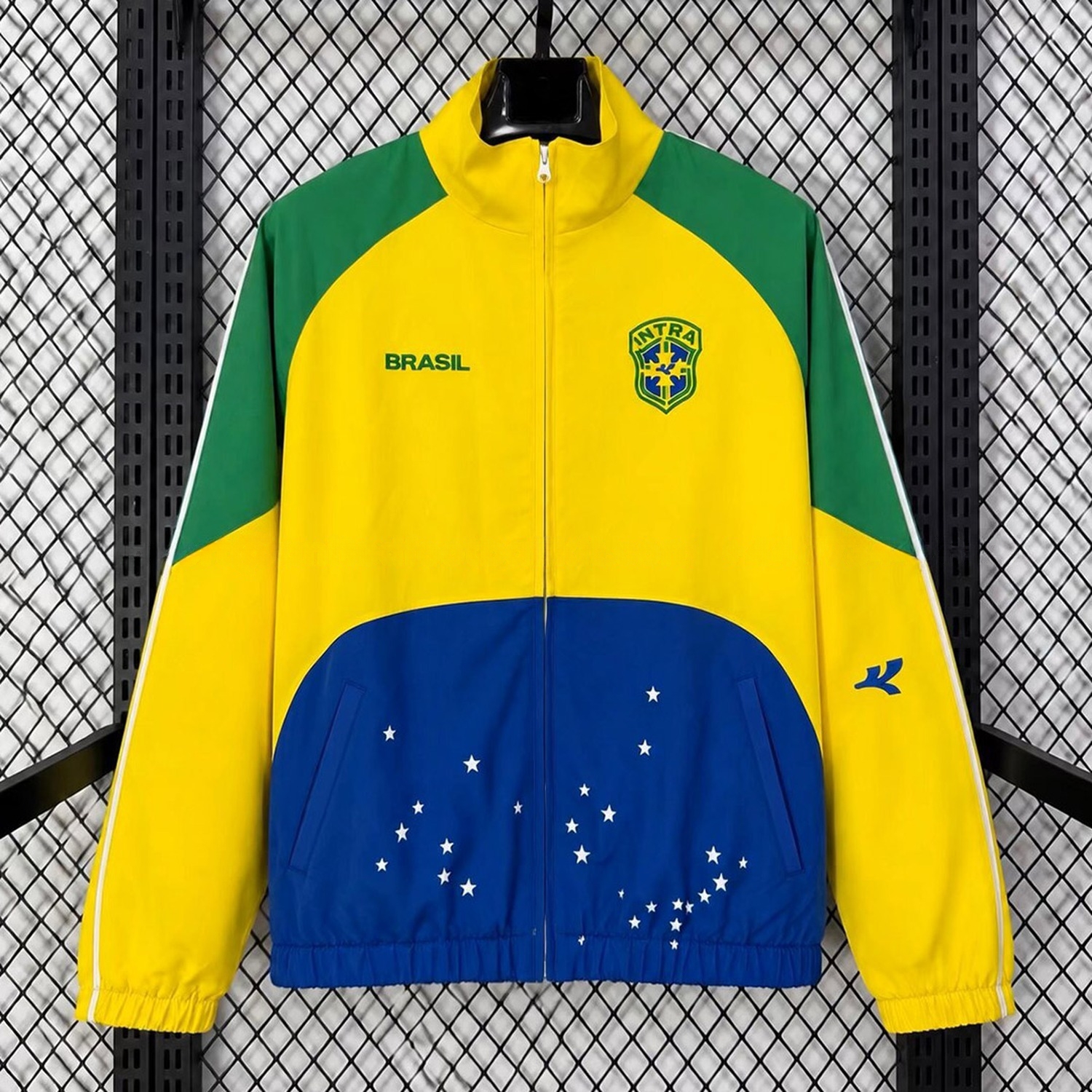 Brazil 2026 World Cup Yellow Green Blue Windbreaker - ManixJersey