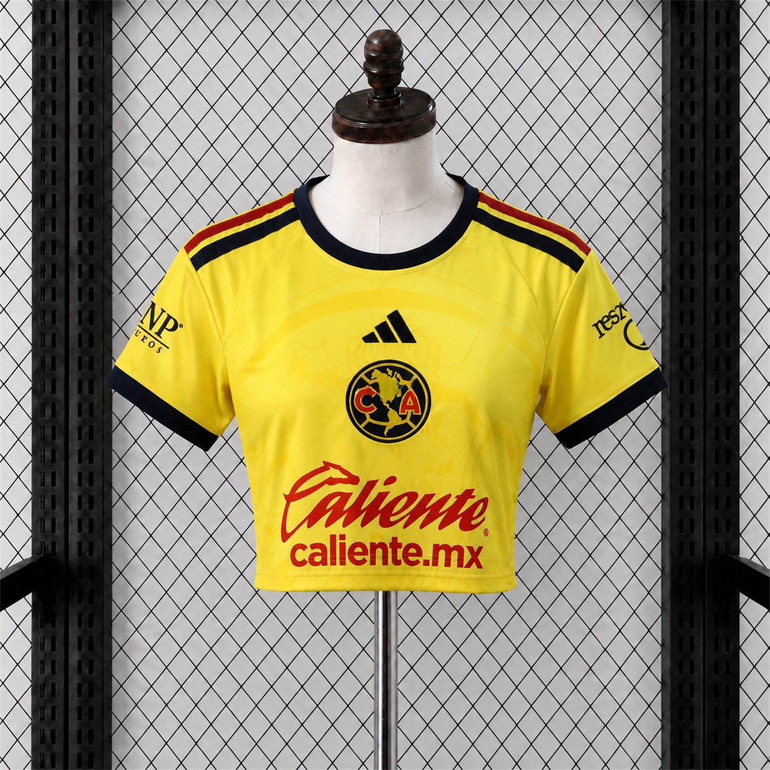 Women's Club America 26-27 Home Women Crop Jersey - Fans Version - ManixJersey