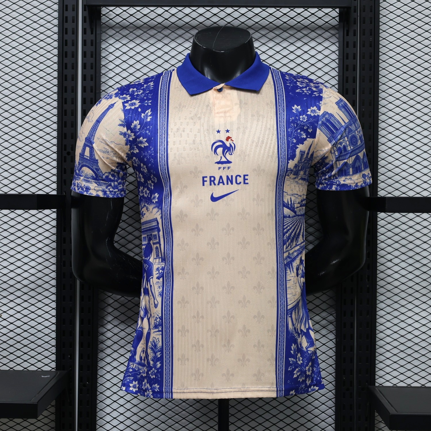 France 2026 Blue Beige Special Jersey - Player Version - ManixJersey