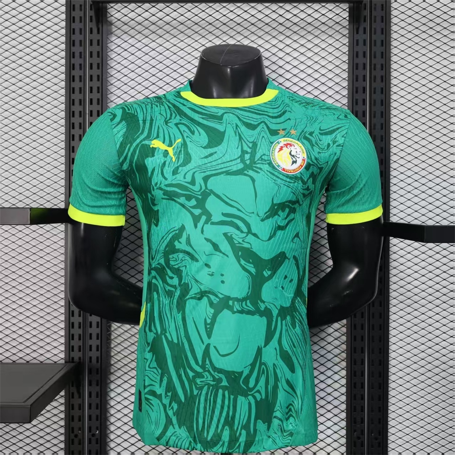 Senegal 2026 Away Double Stars Jersey - Player Version - ManixJersey