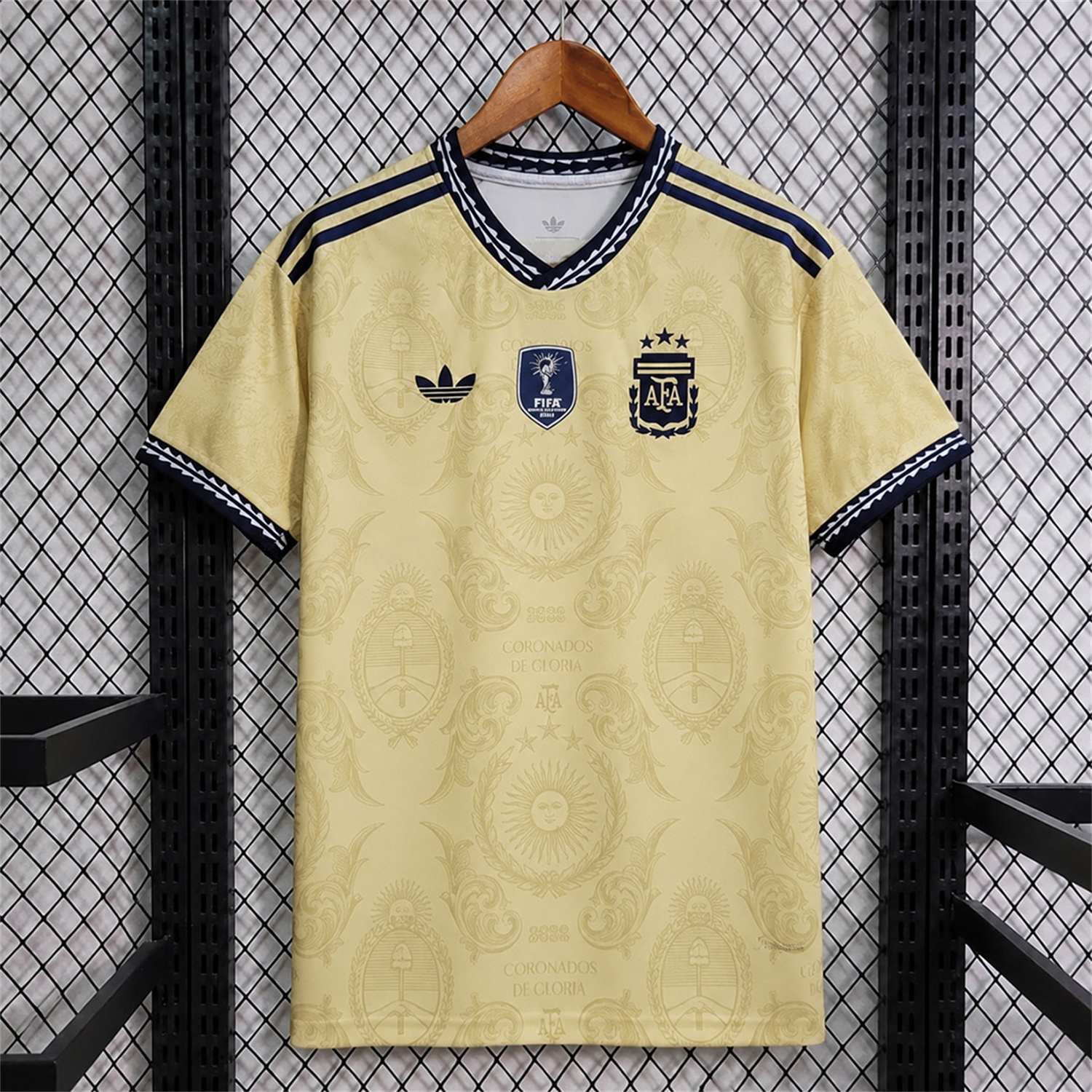 Argentina 2026 Commemorative Gold Jersey - Fans Version - ManixJersey