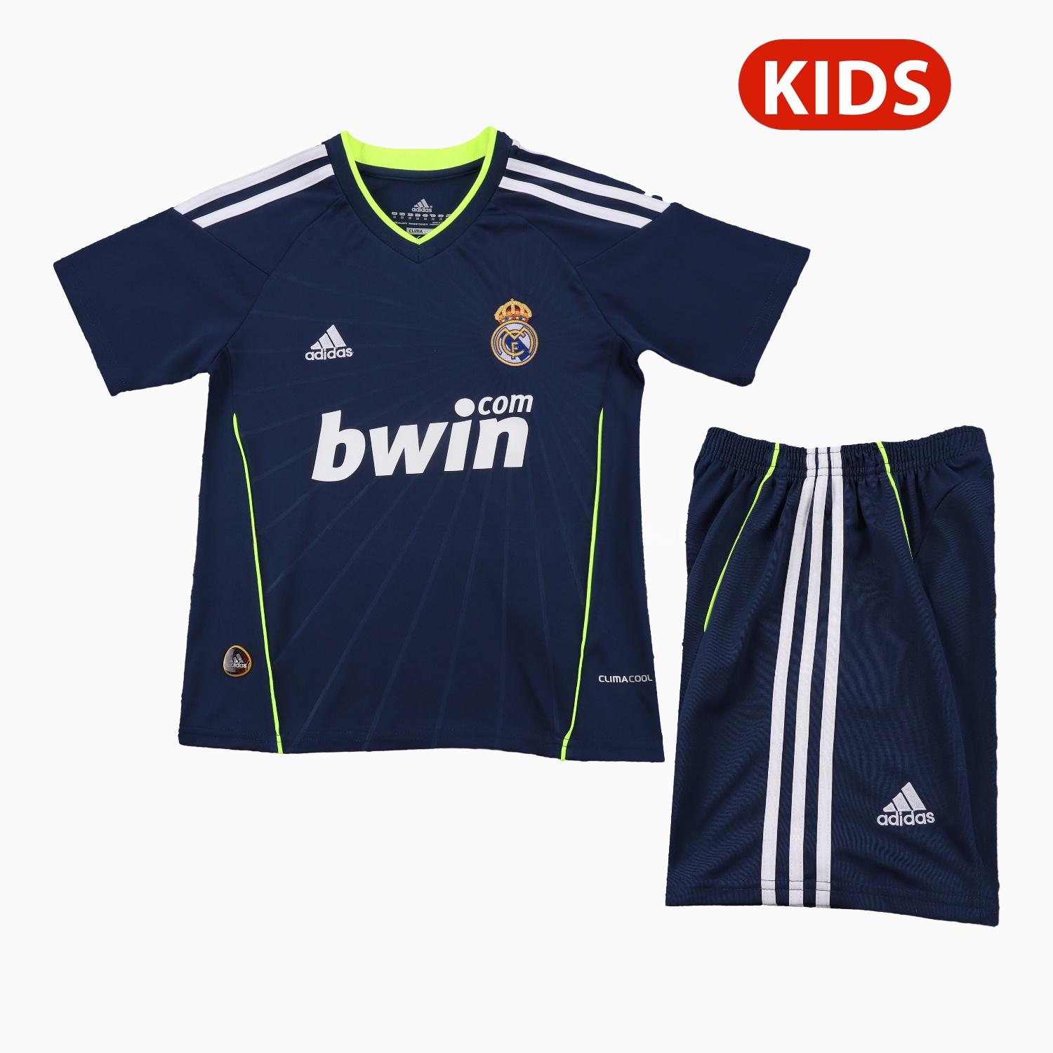 Retro Real Madrid 2010-11 Away Kids Kit - ManixJersey
