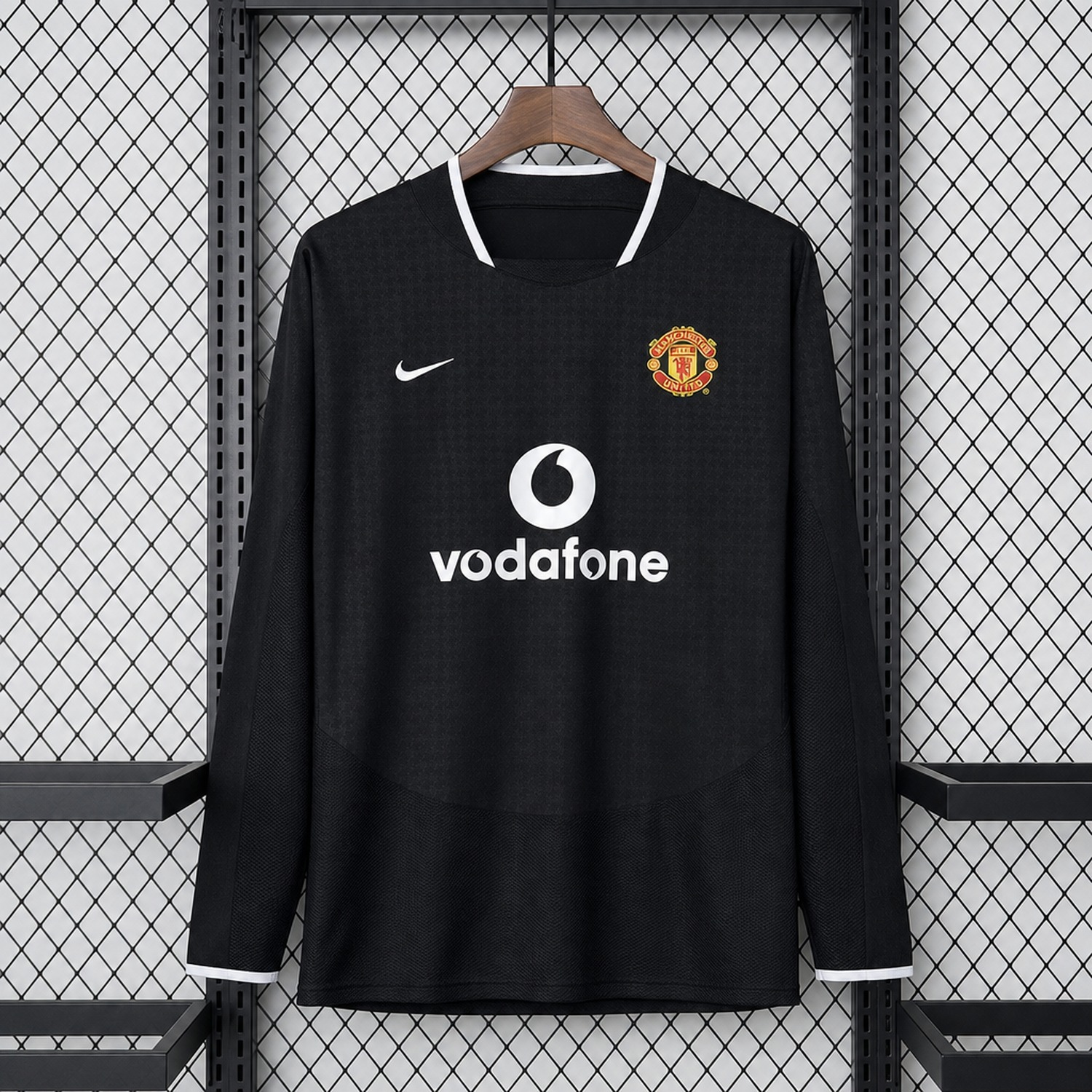 Retro Manchester United 2003-04 Away Long Sleeves Jersey - ManixJersey