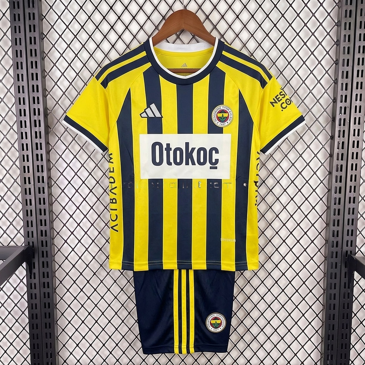 Fenerbahce 26-27 Home Yellow Kids Kit - ManixJersey