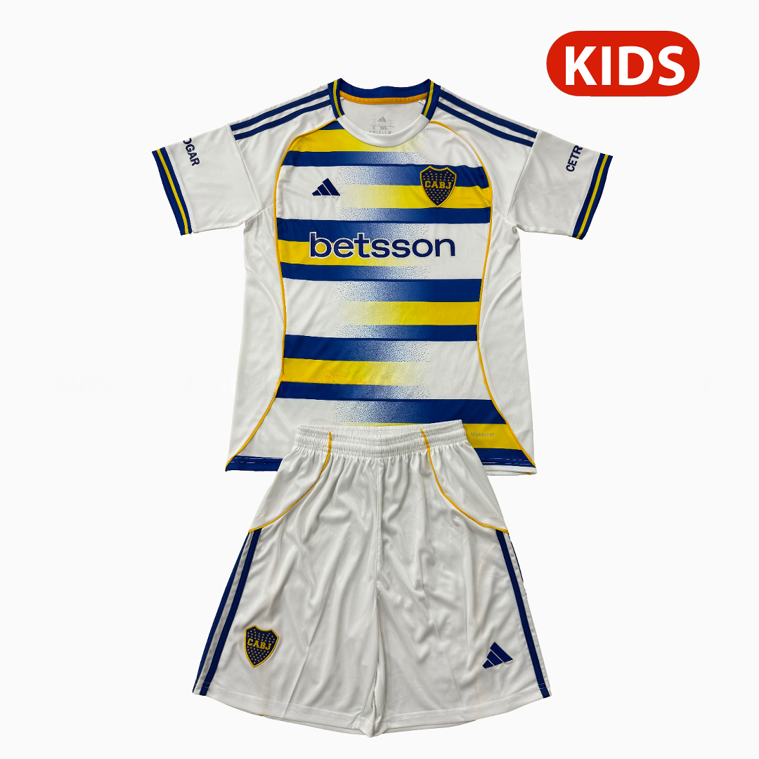 Boca Juniors 26-27 Third Kids Kit - ManixJersey