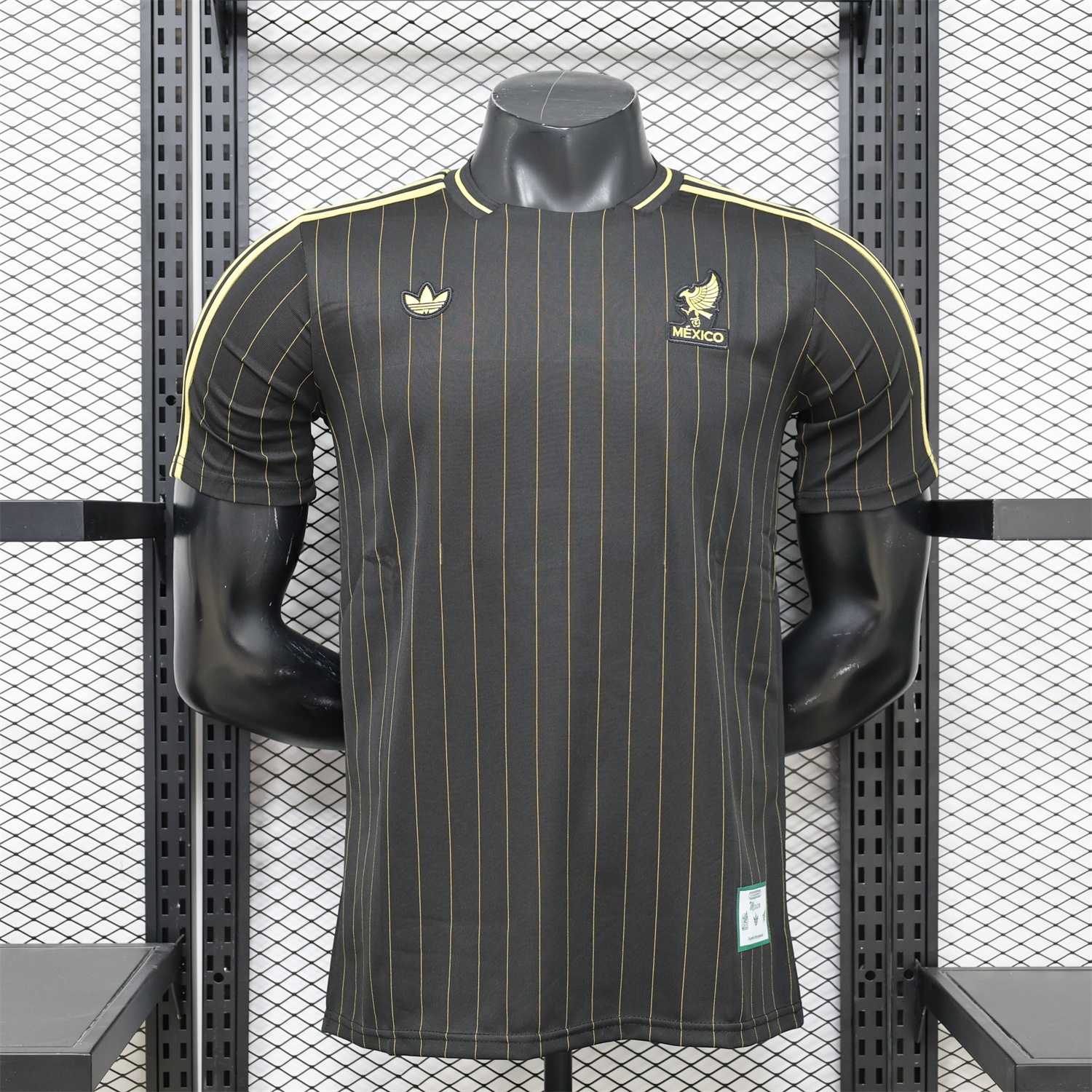 Mexico 2026 Terrace Icon Retro Casual Style Black Jersey - Player Version - ManixJersey