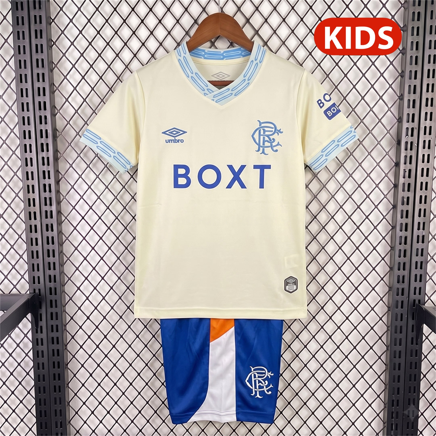Glasgow Rangers 26-27 Away Kids Kit - ManixJersey