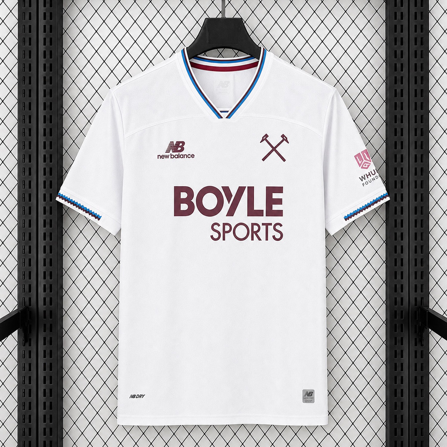 West Ham United 26-27 Away White Jersey - Fans Version - ManixJersey
