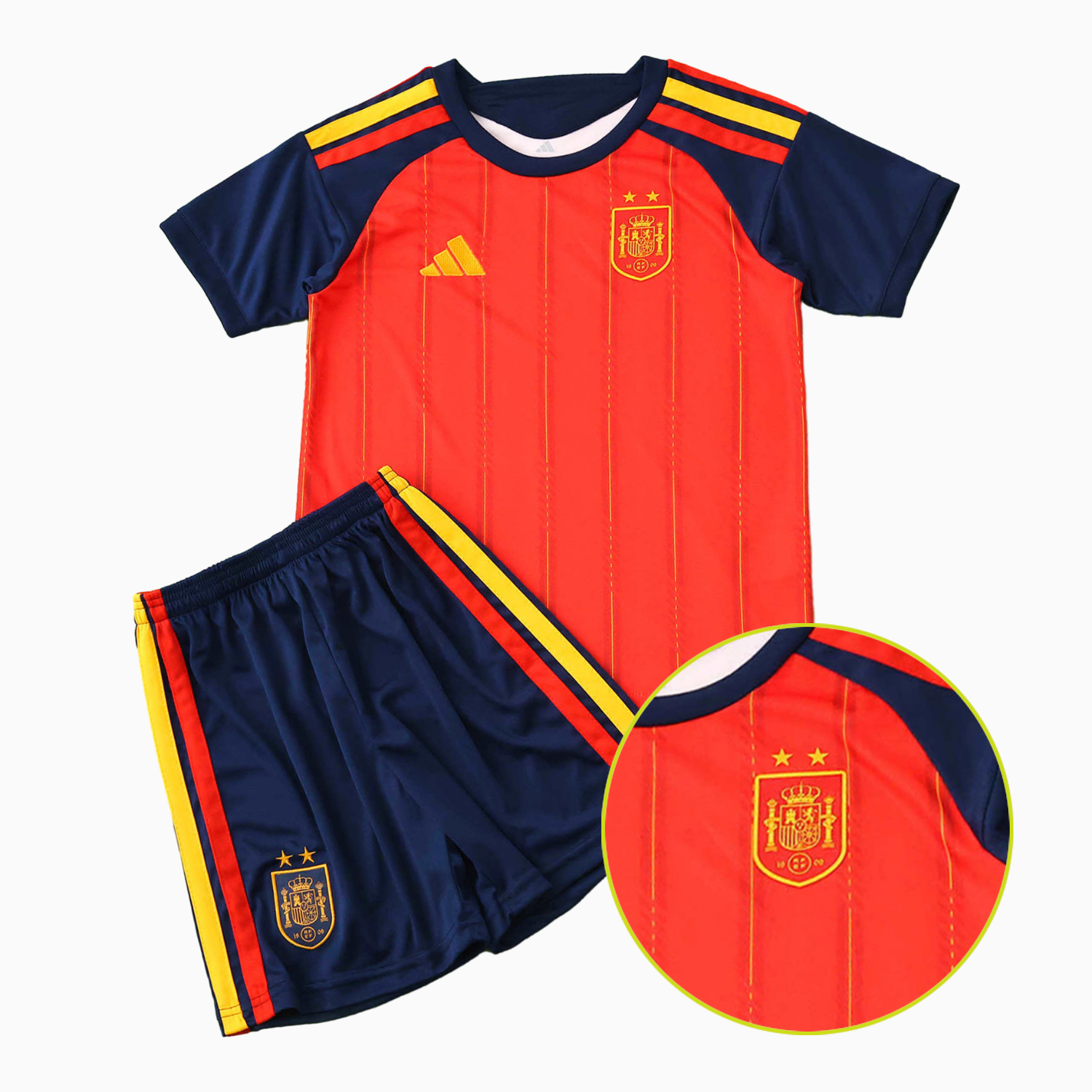 【Two-Crown Star】Spain 2026 Home Kids Kit - ManixJersey
