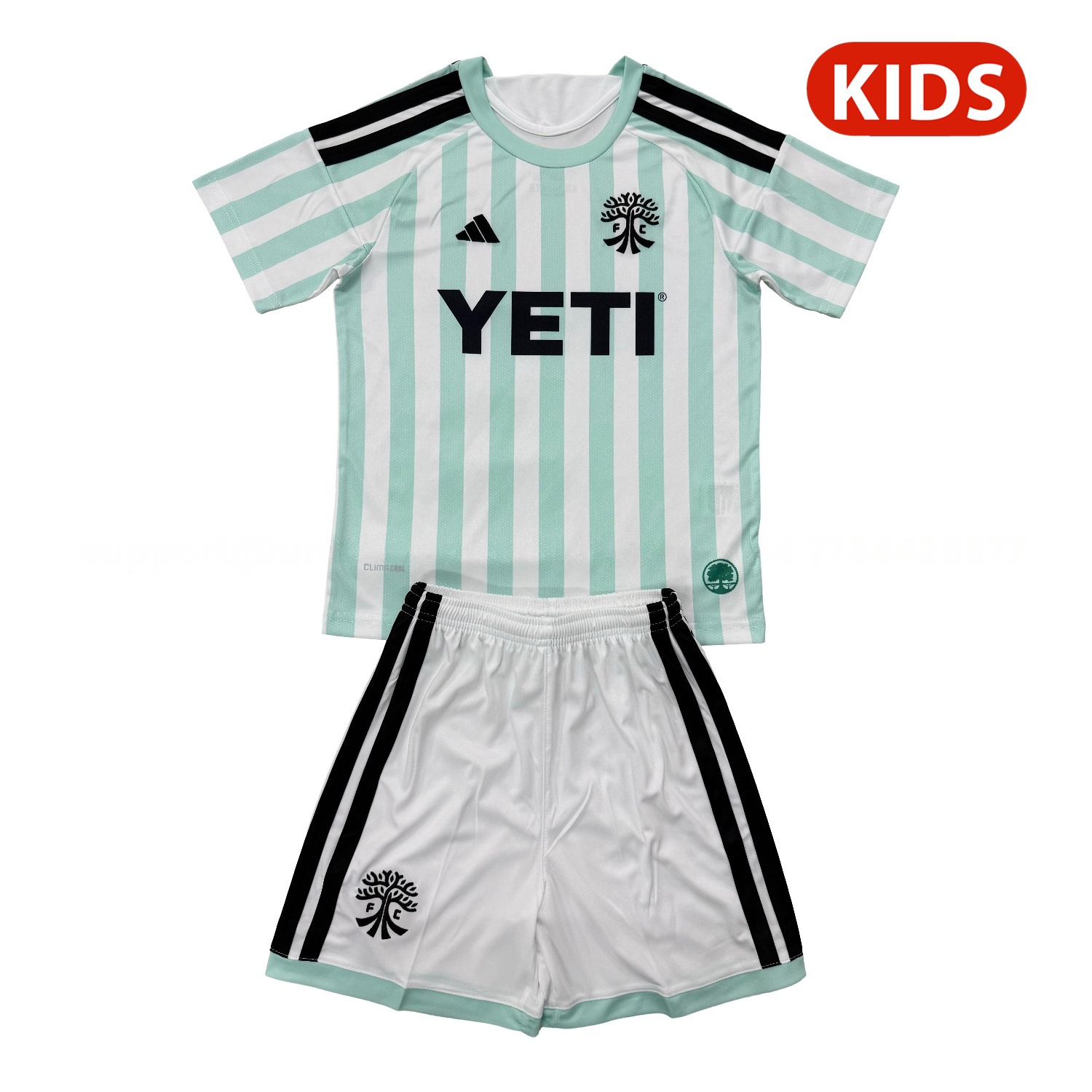 Austin 2026 Away Kids Kit - ManixJersey