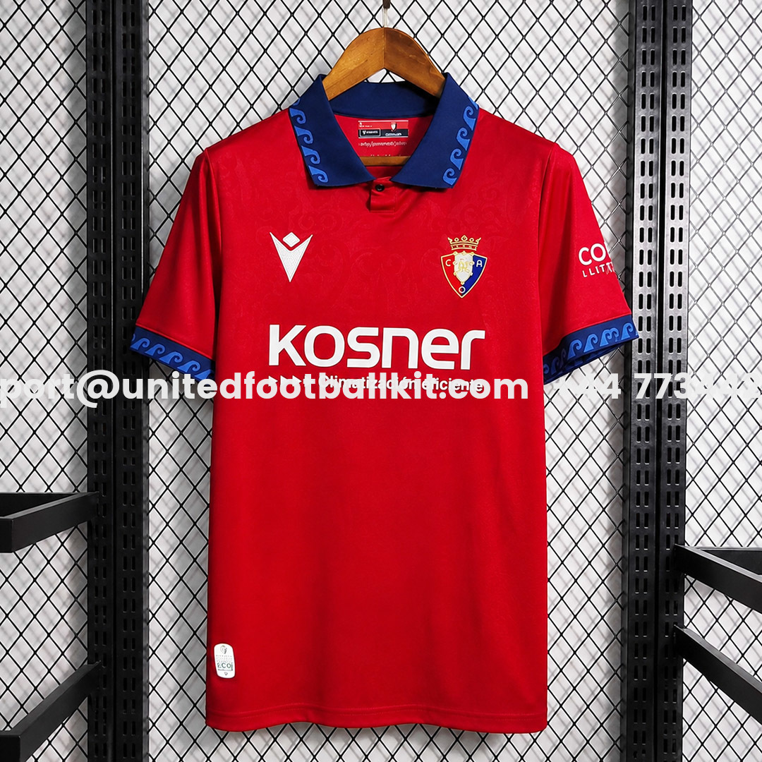 Osasuna 26-27 Home Jersey - Fans Version - ManixJersey